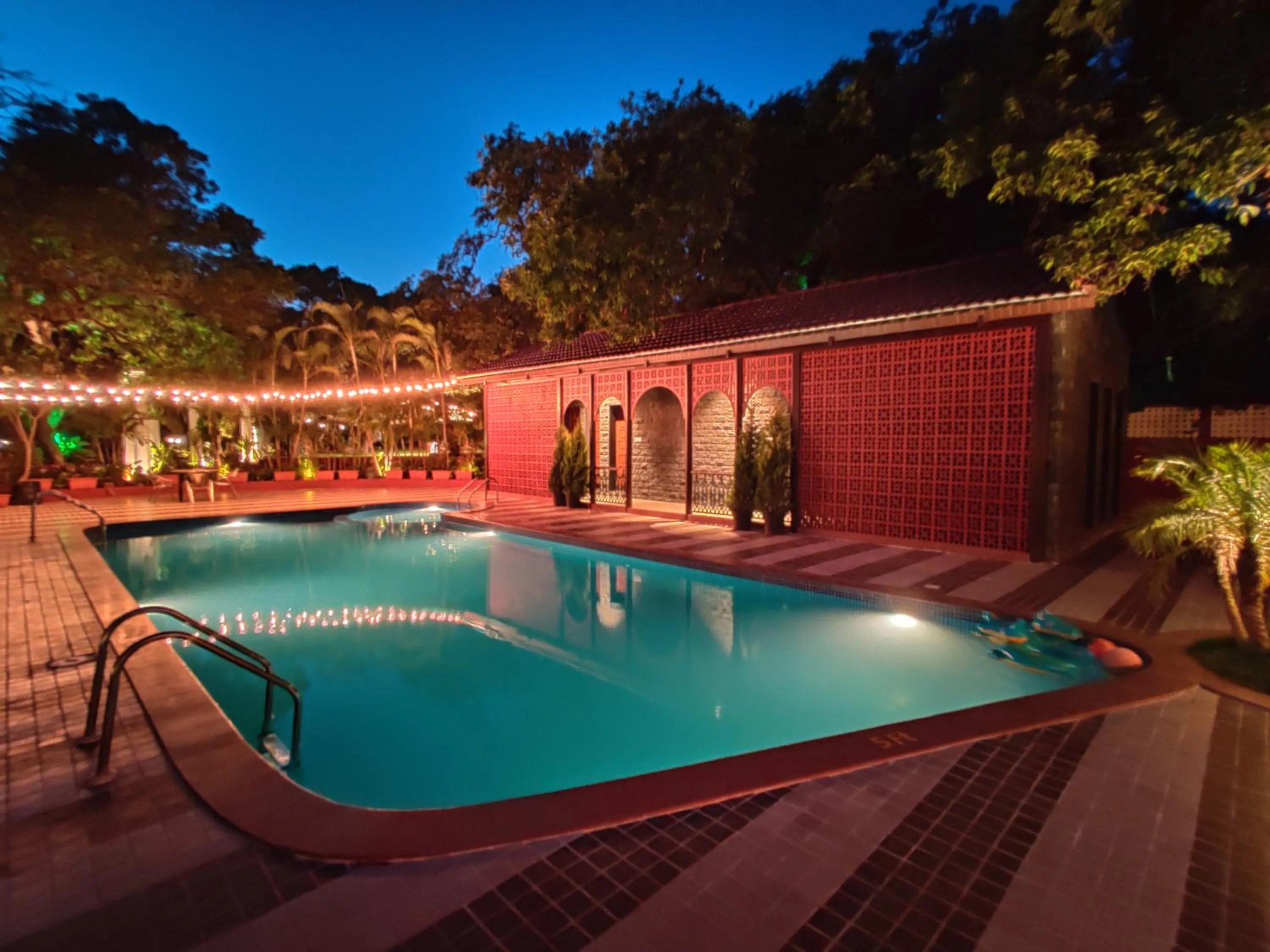 Swimming pool in Chambers Mahabaleshwar, A Club Mahindra Associate Resort