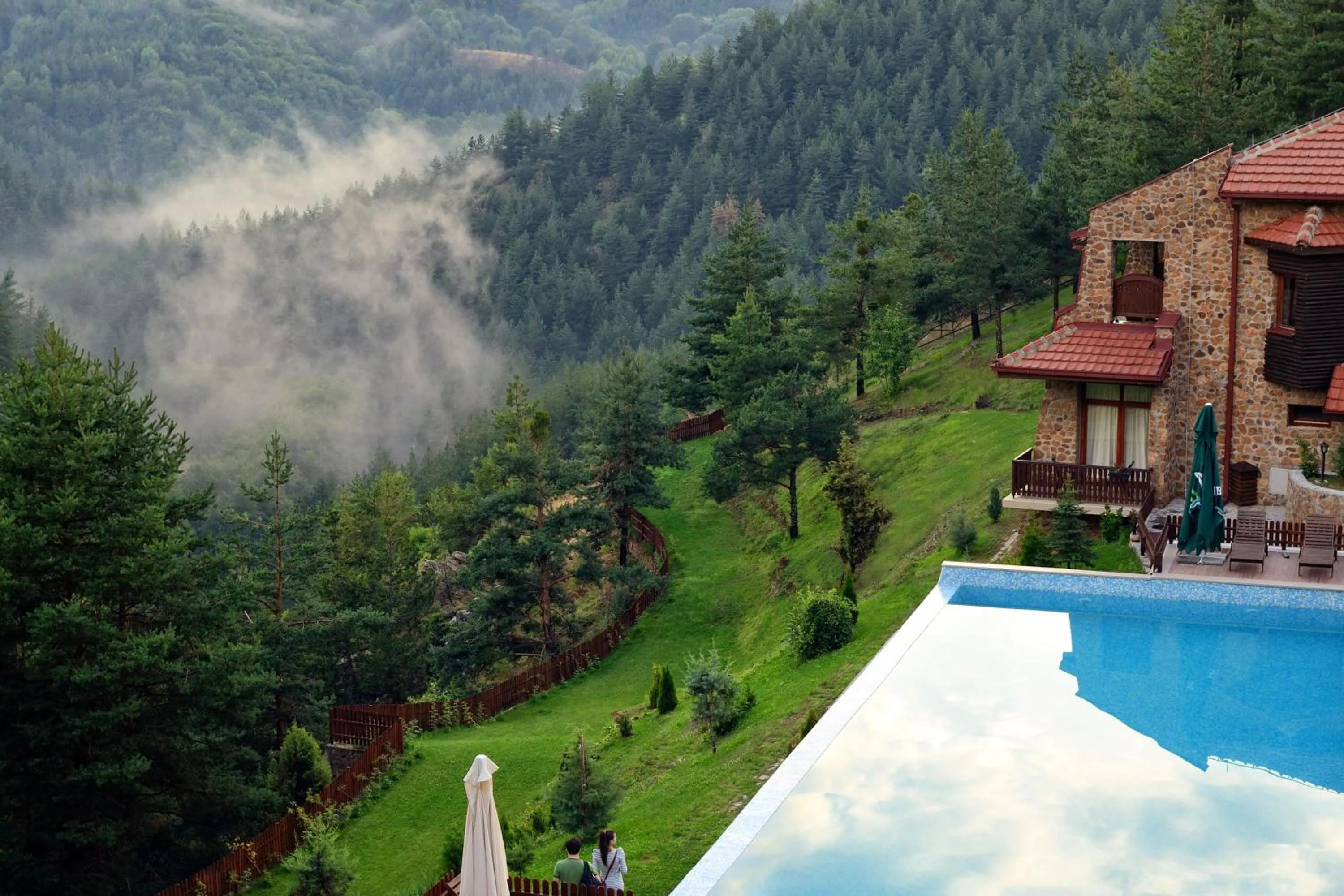 Bird's eye view in Aurora Resort & Spa