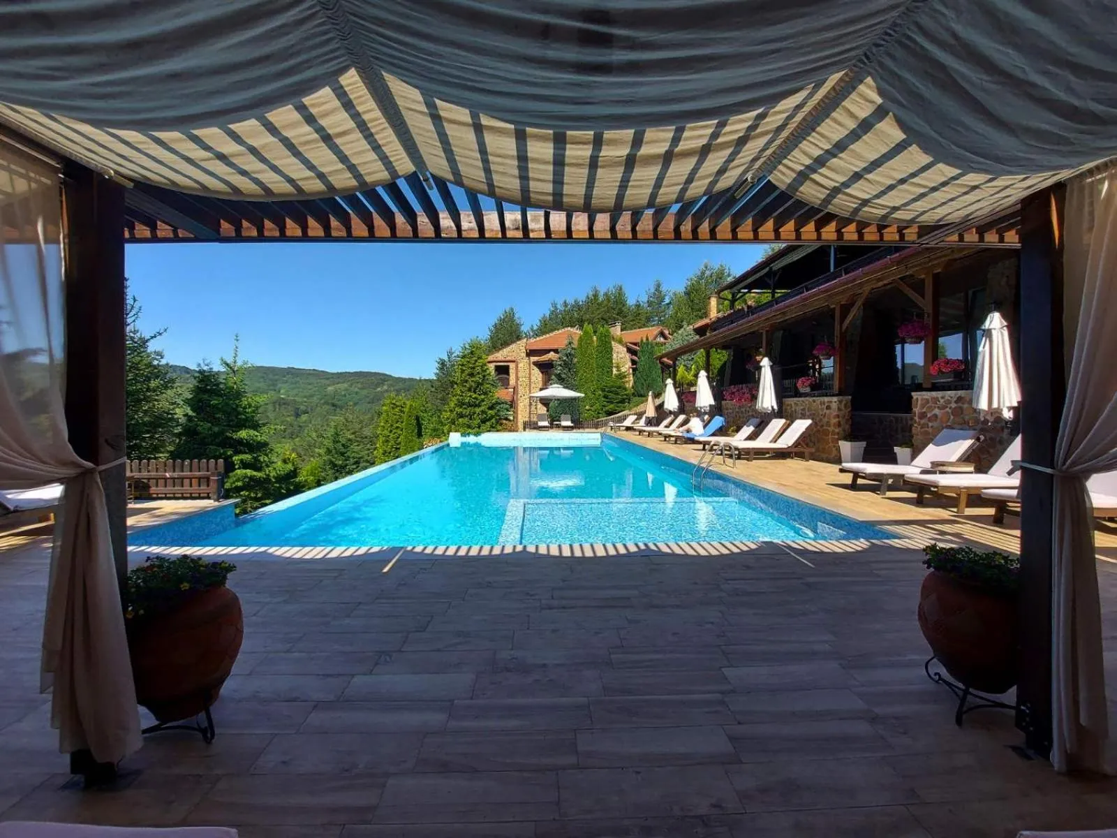 Swimming pool in Aurora Resort & Spa