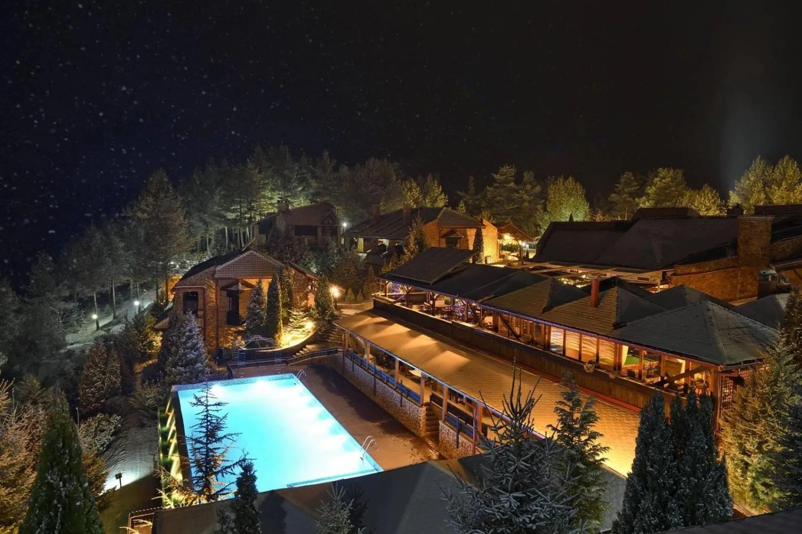 Bird's eye view in Aurora Resort & Spa