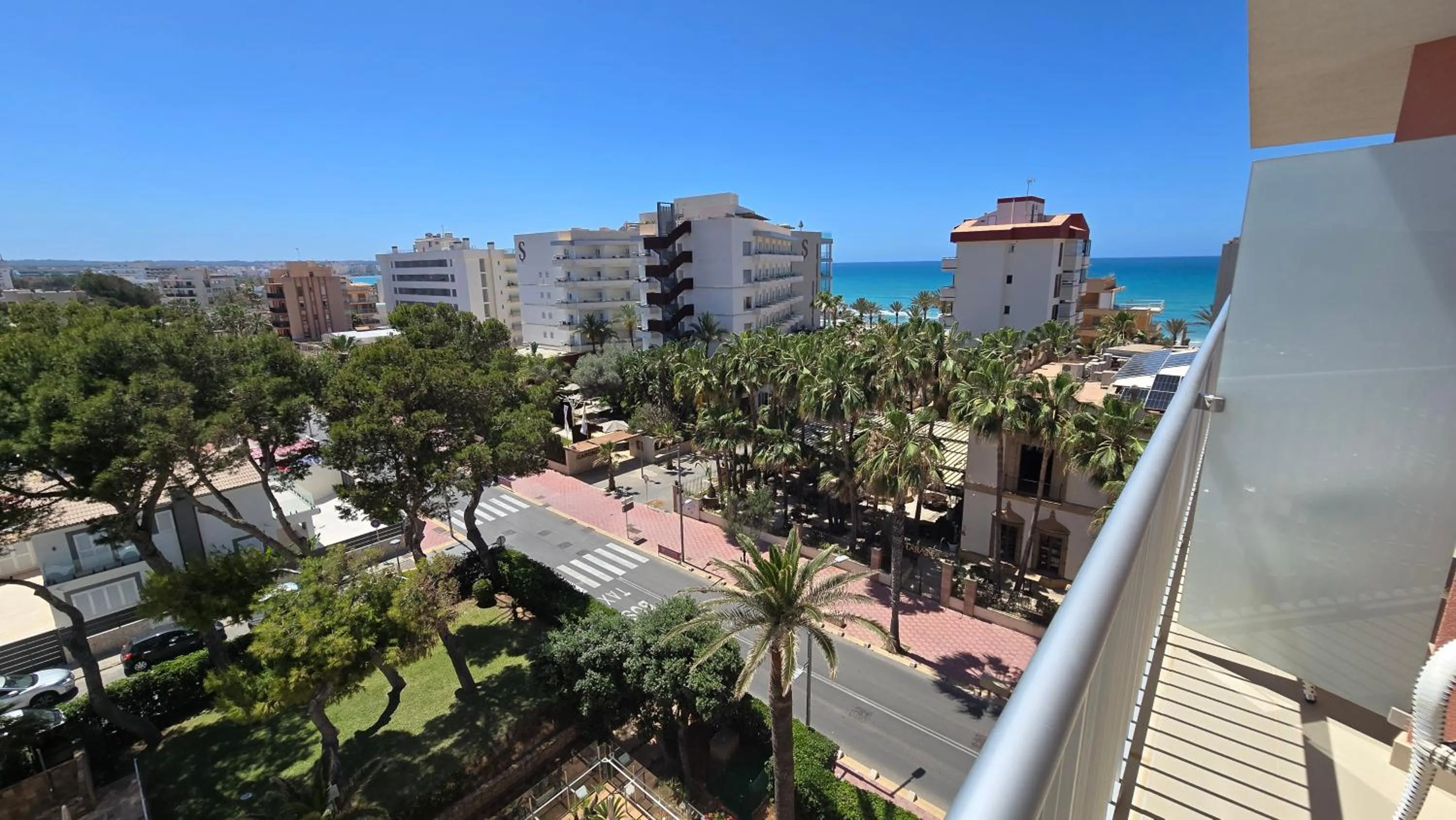 Balcony/Terrace in Leman Hotel y Apartamentos