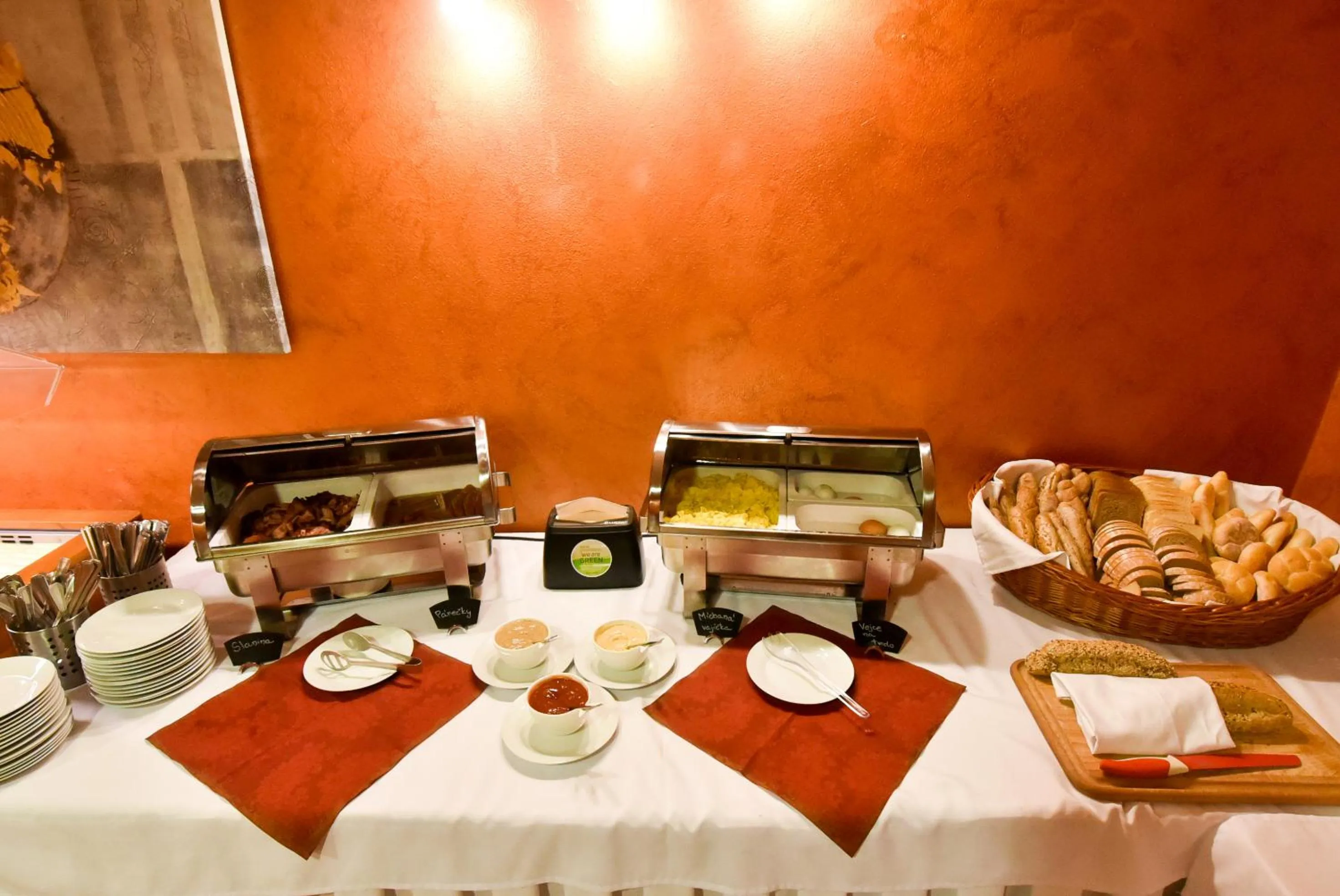 Breakfast in Wellness Hotel Lužan