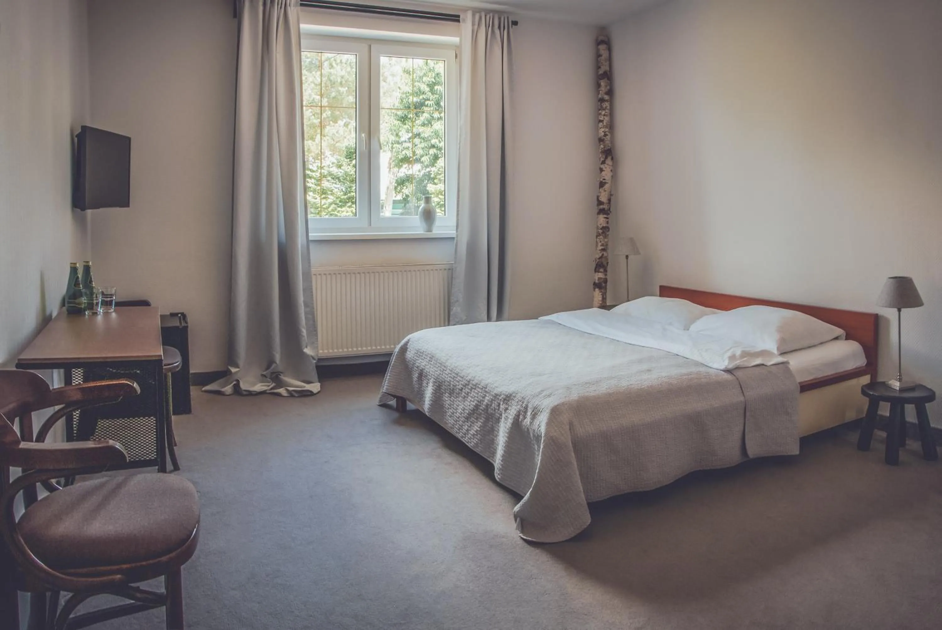 Bed in Hotel Dwa Księżyce