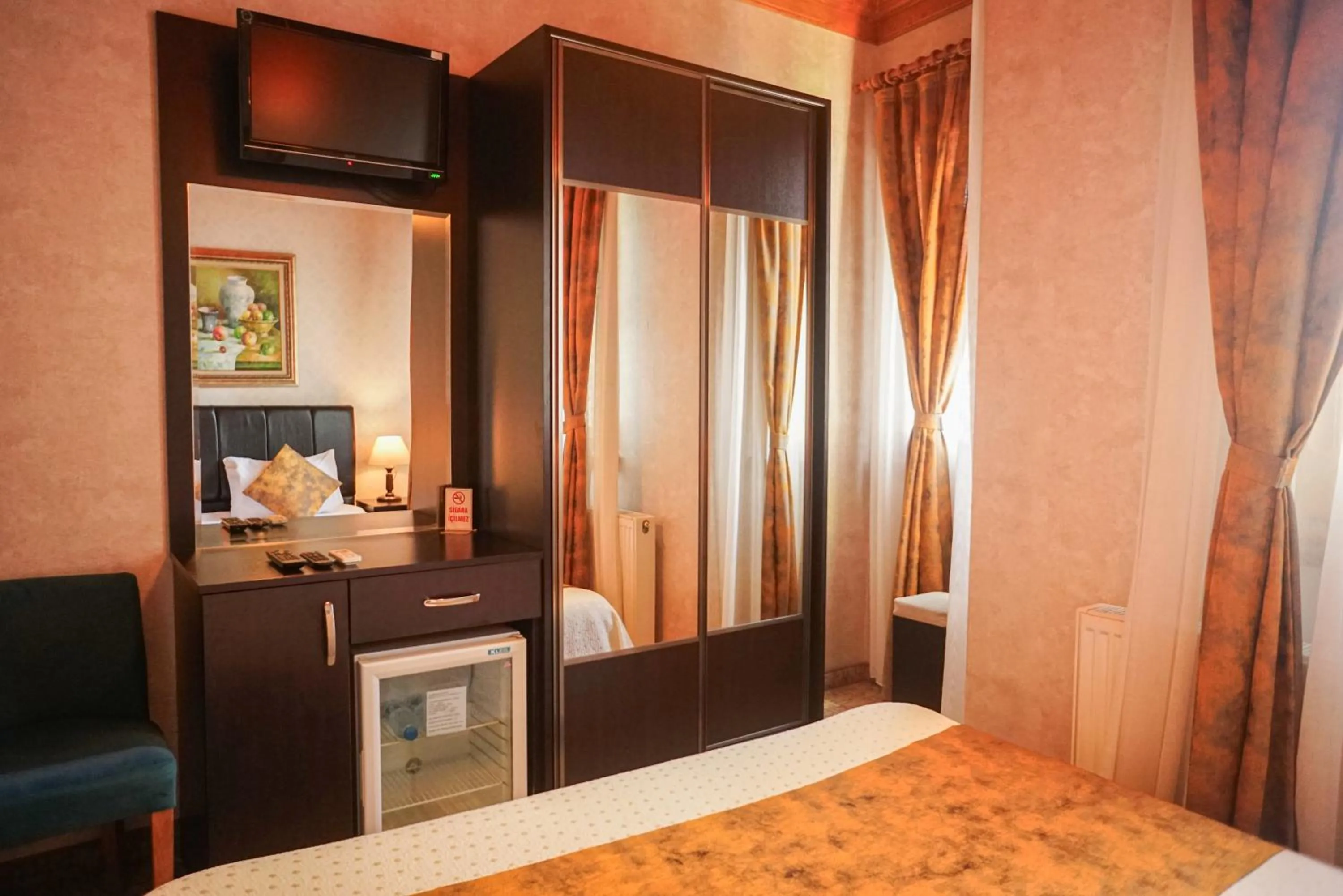 Bed in Eskibağ Butik Hotel