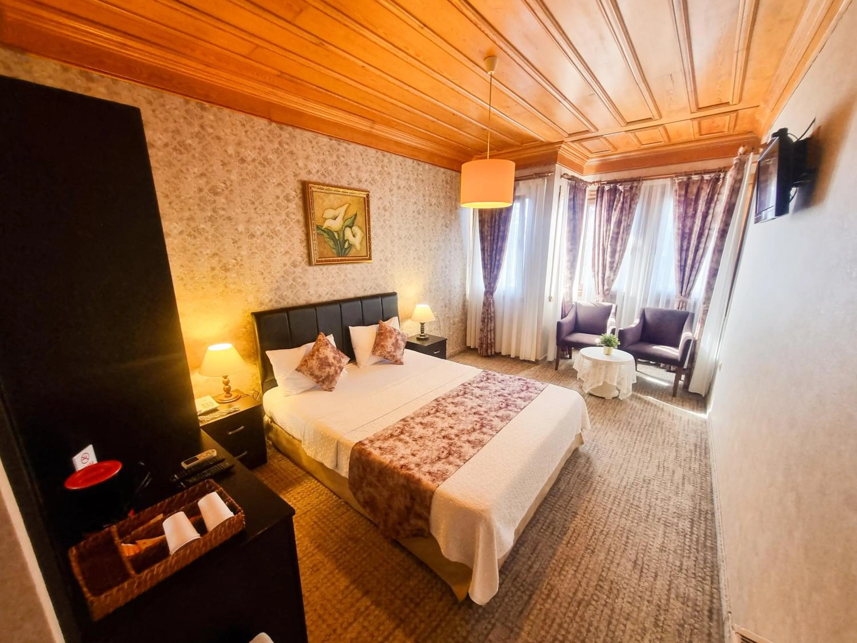 Bed in Eskibağ Butik Hotel