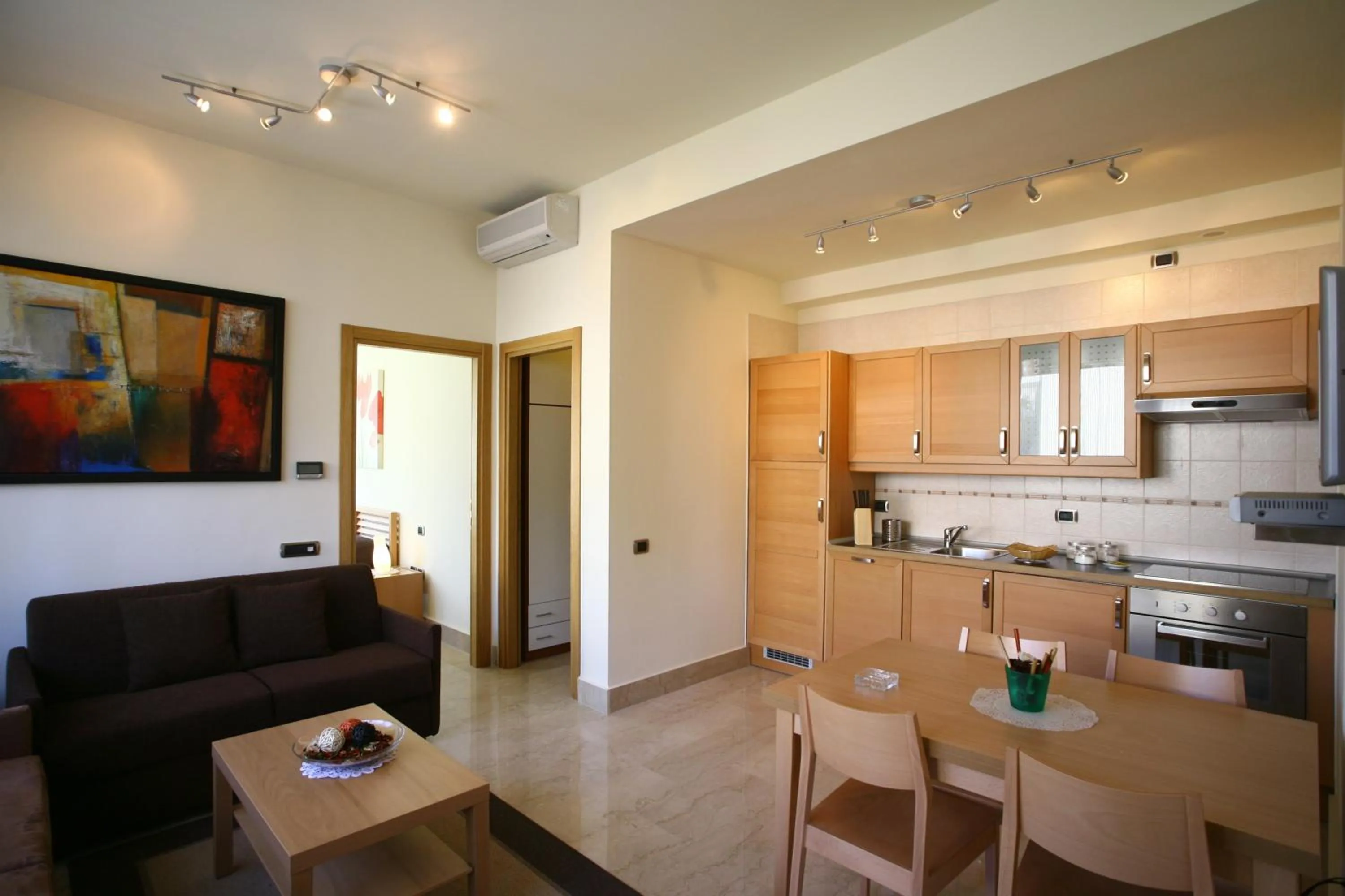 Living room in Lux Appartamenti