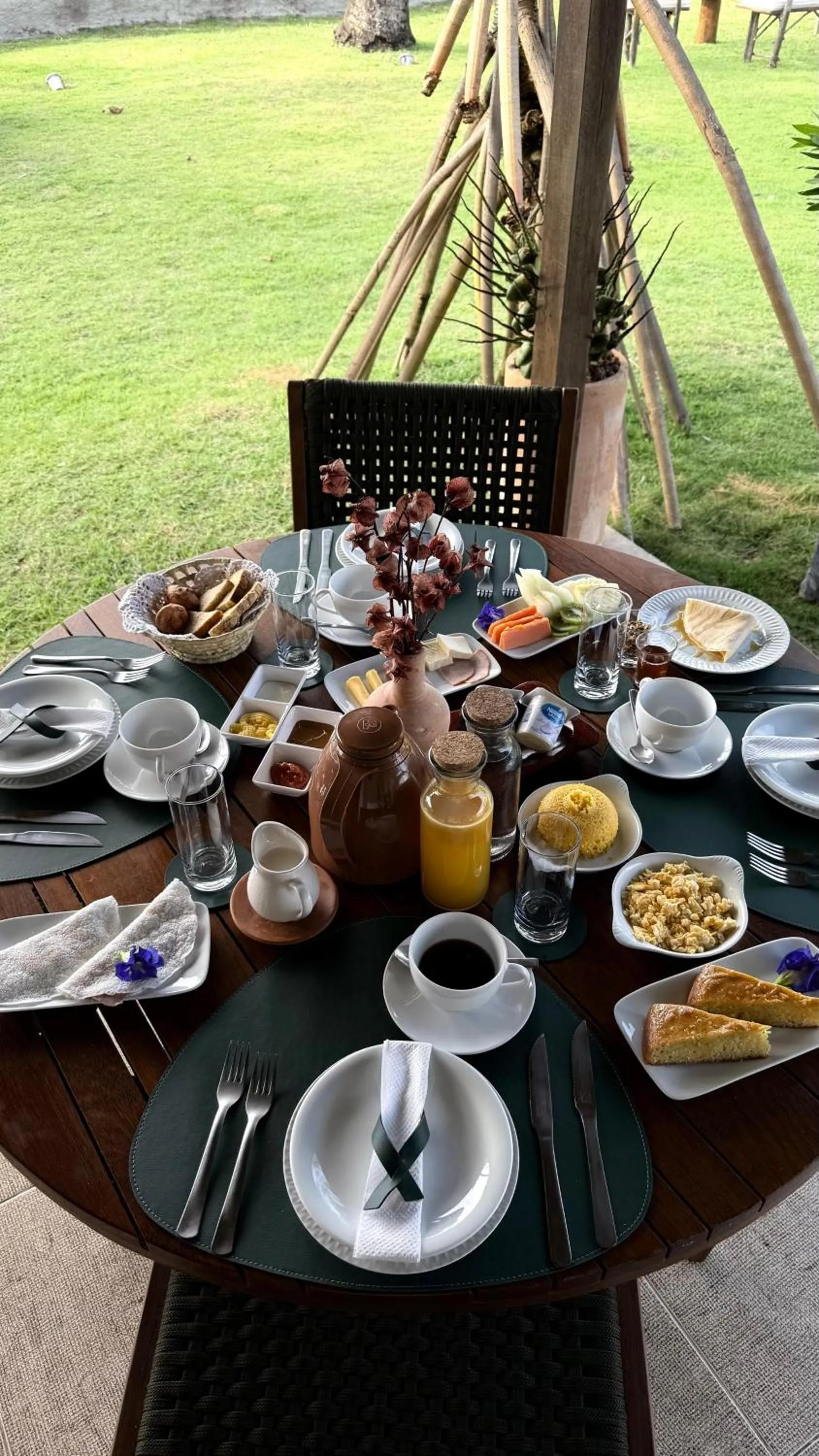 Breakfast in Pousada Duna Paraiso Maceió