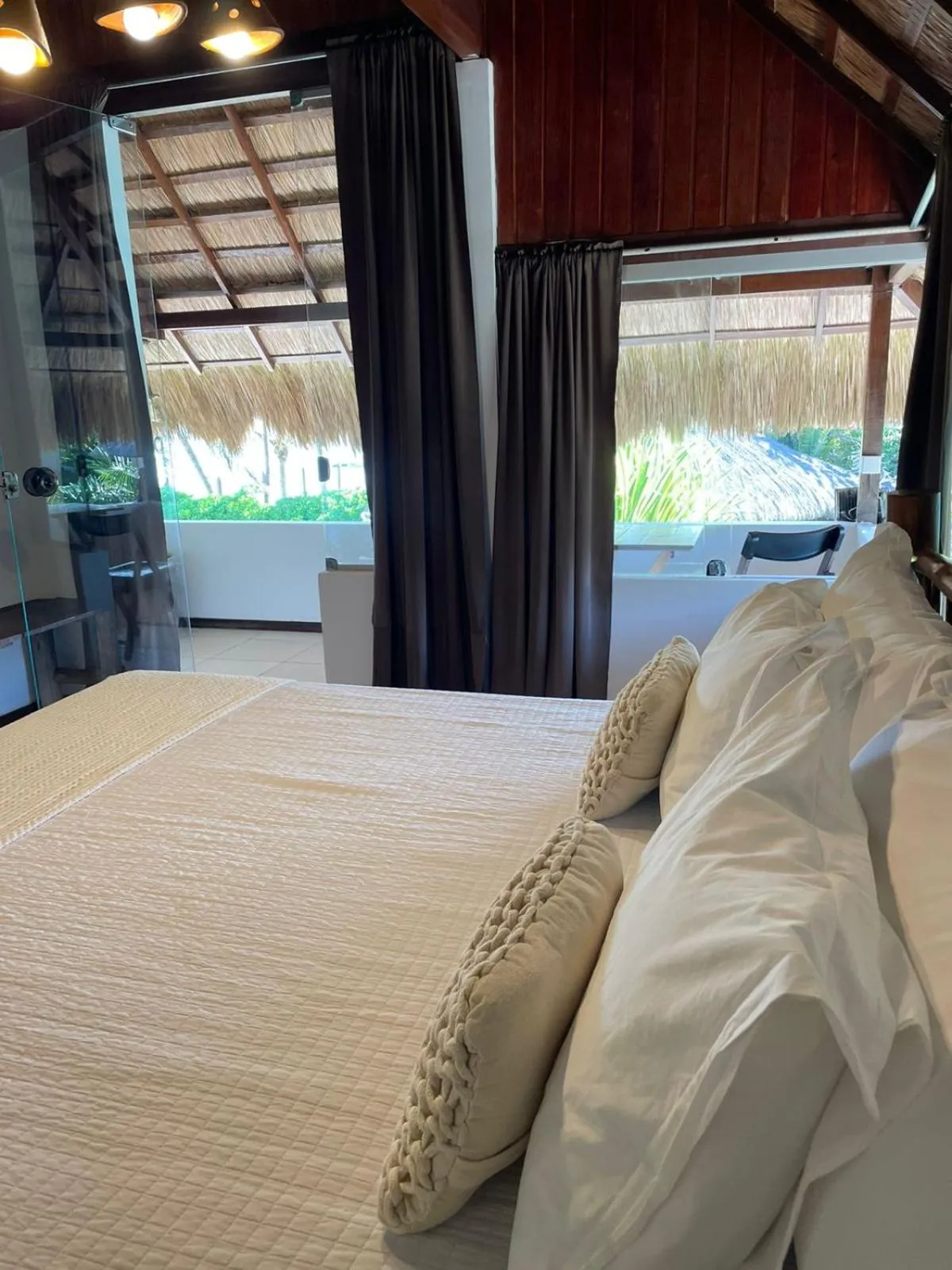 Bed in Pousada Duna Paraiso Maceió