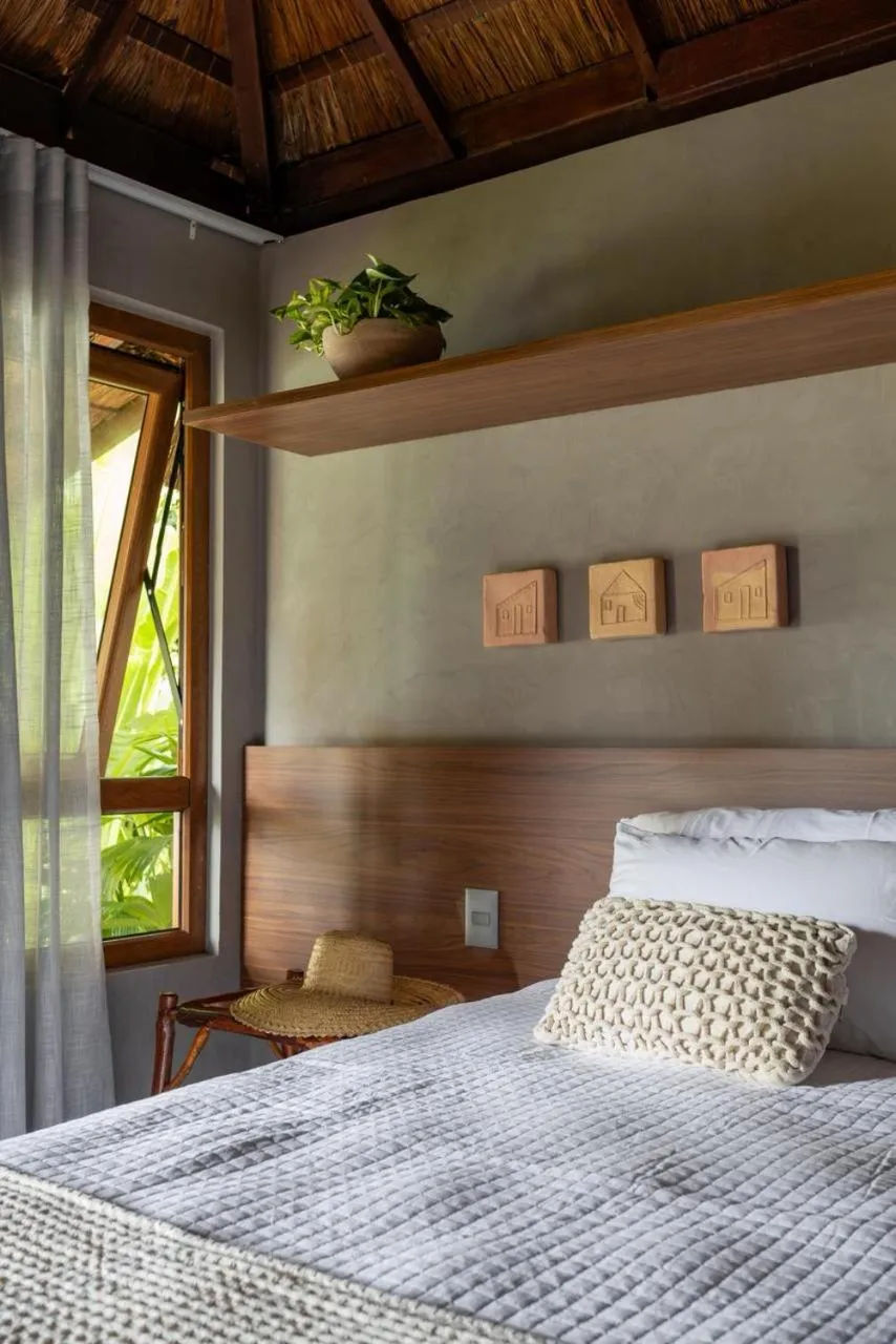 Bed in Pousada Duna Paraiso Maceió