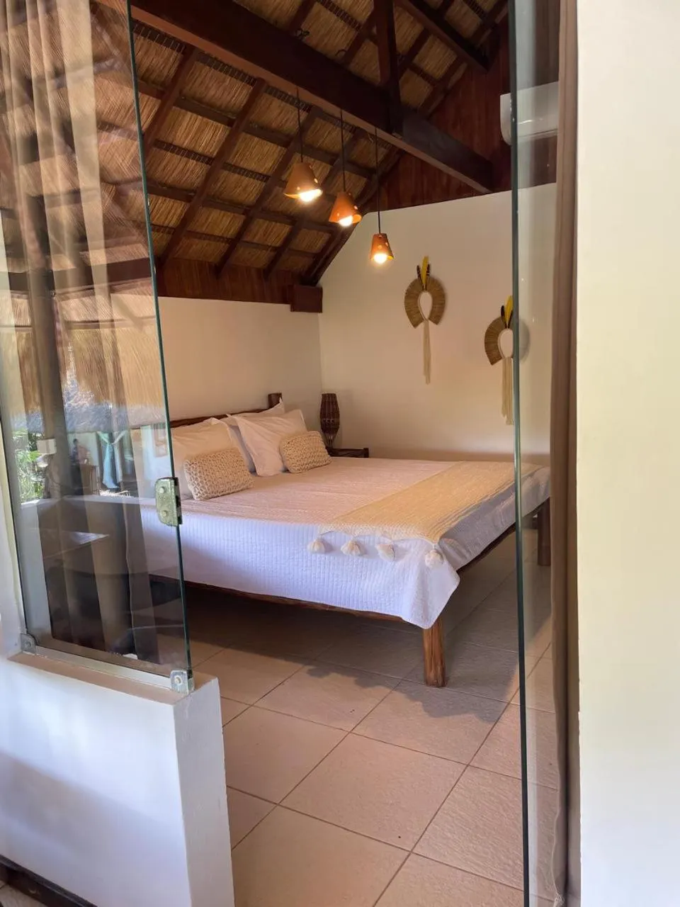 Bed in Pousada Duna Paraiso Maceió