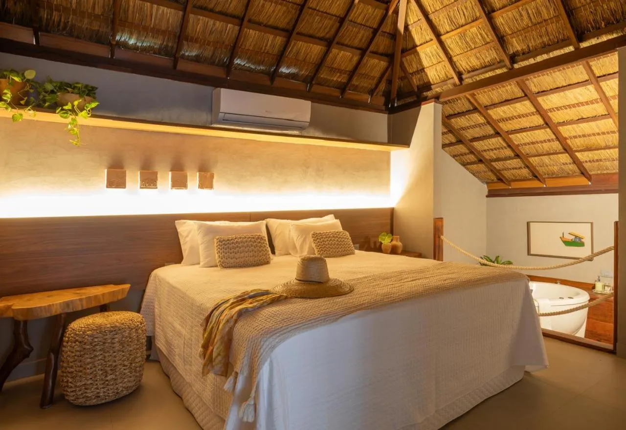 Bed in Pousada Duna Paraiso Maceió