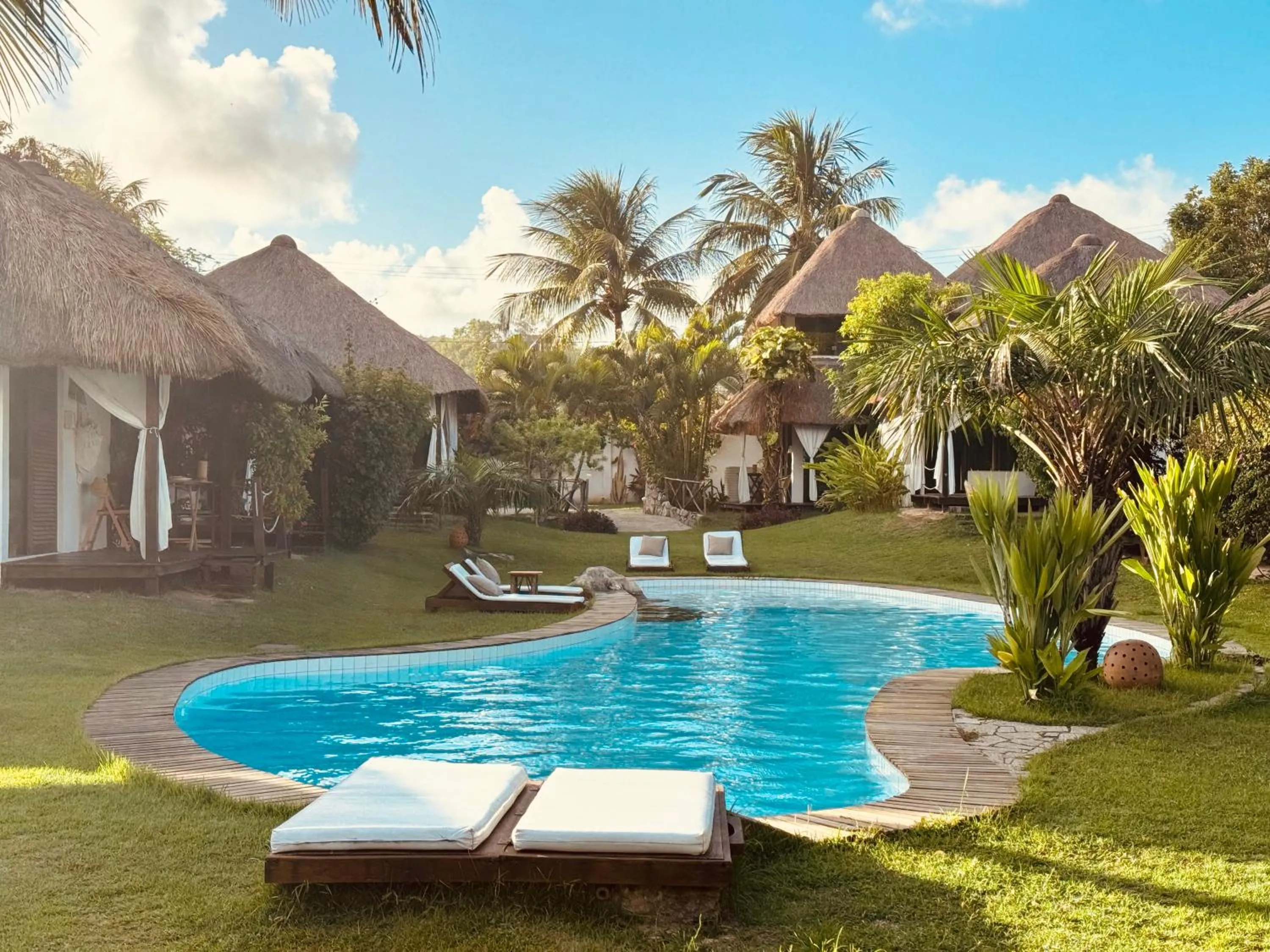 Patio in Pousada Duna Paraiso Maceió