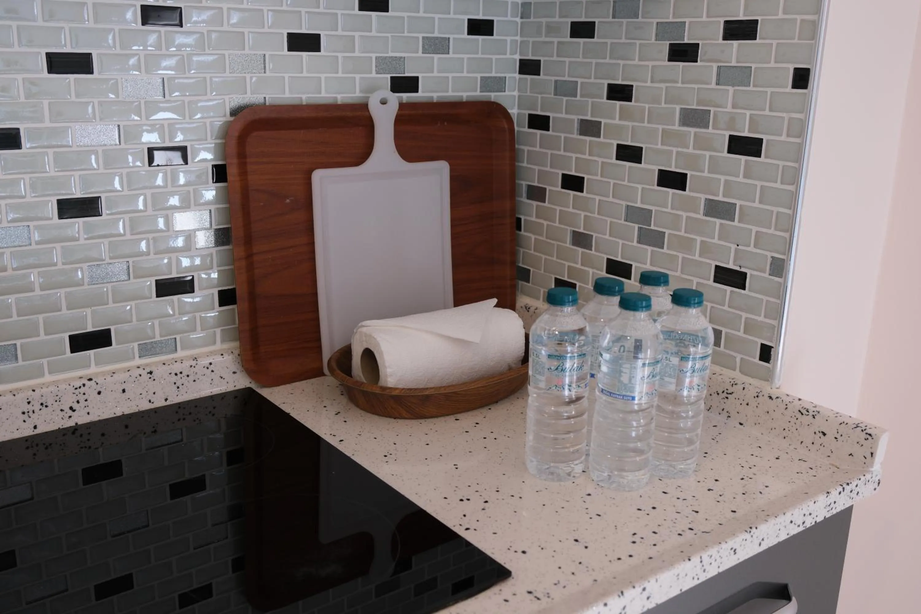 Kitchen or kitchenette in Şahin Tepesi Suite Otel