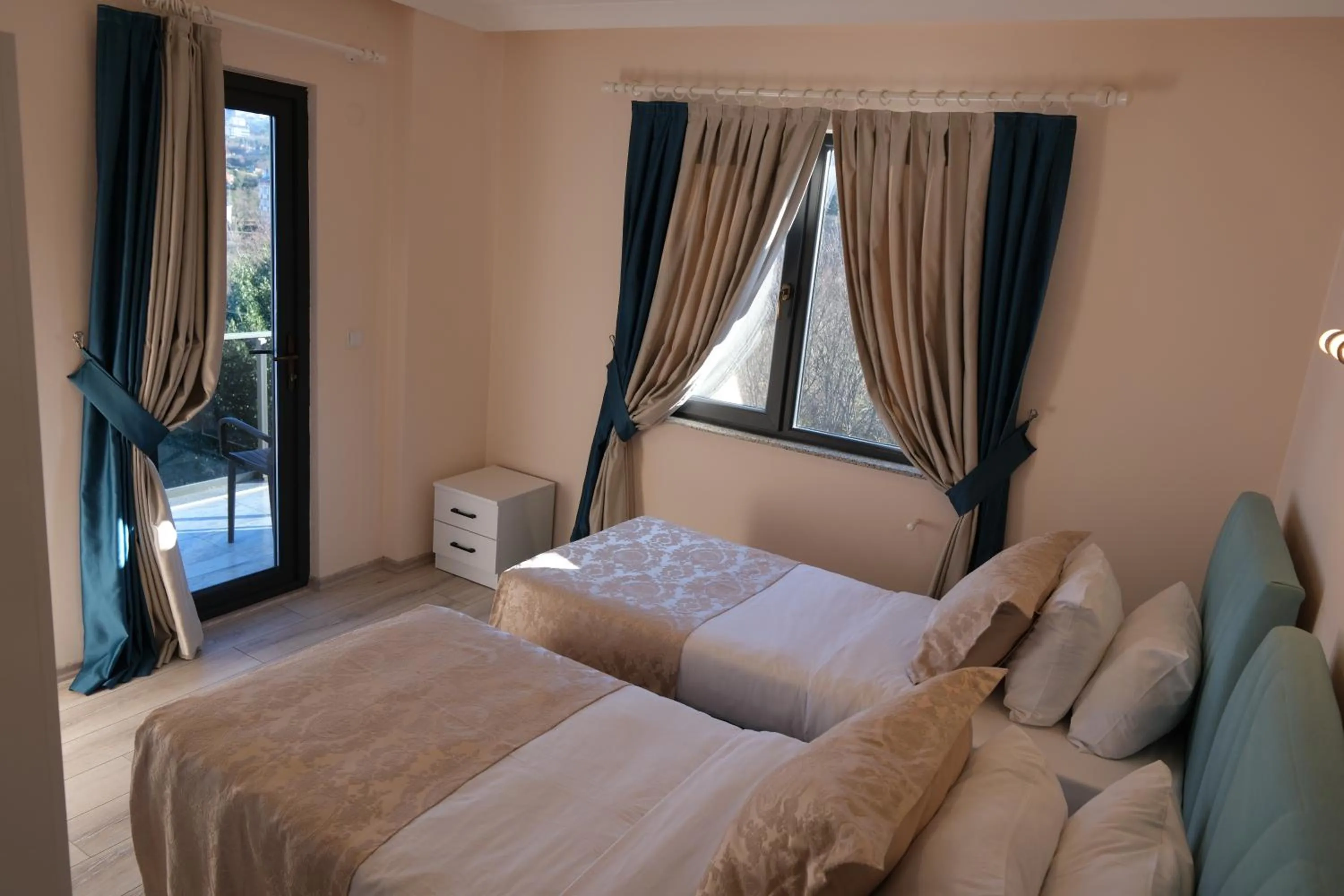 Bed in Şahin Tepesi Suite Otel