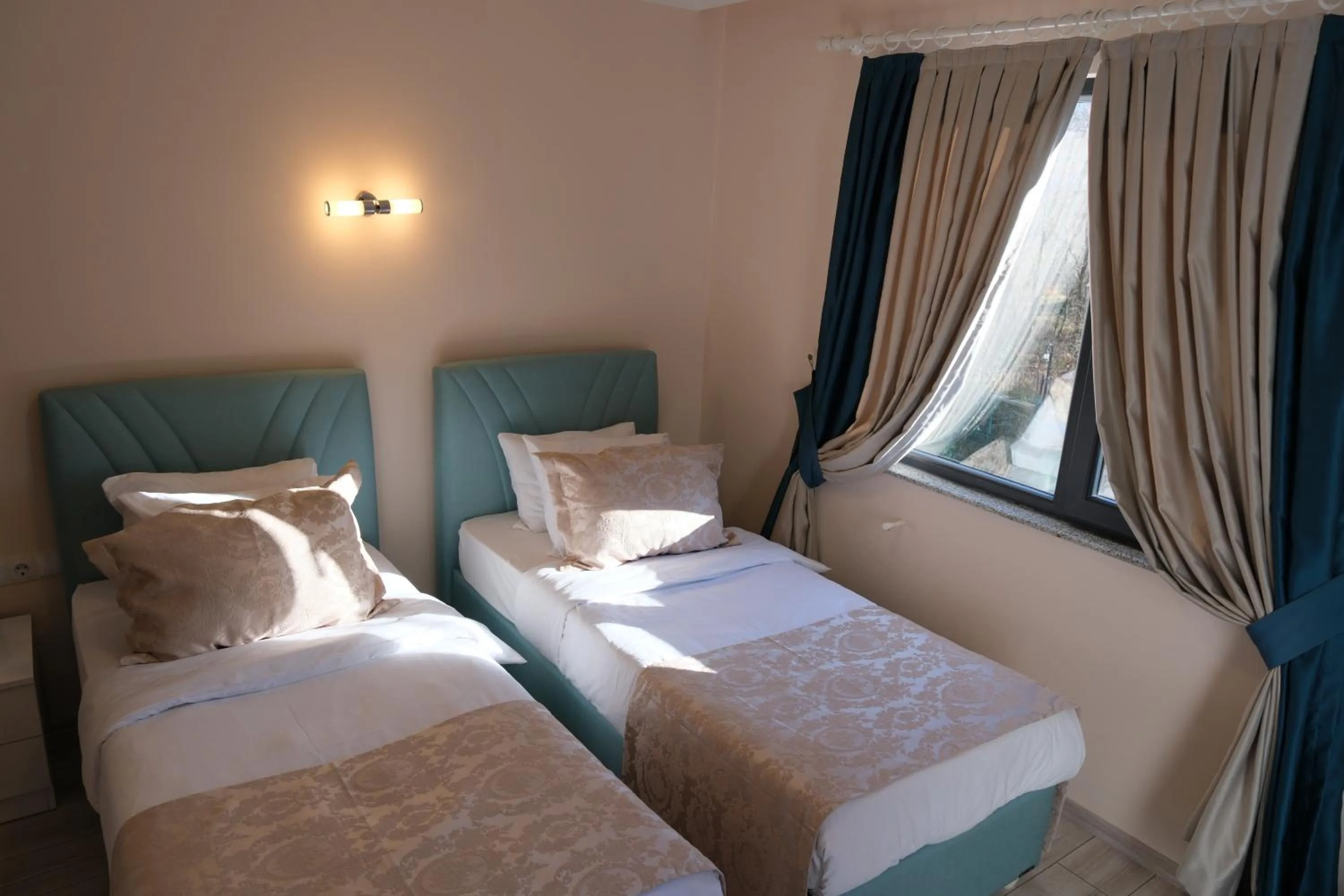 Bed in Şahin Tepesi Suite Otel