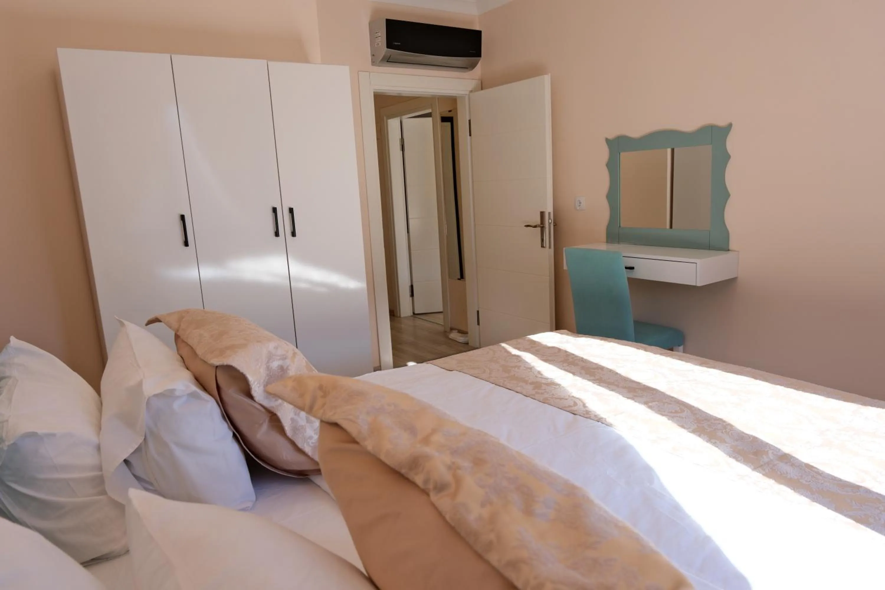 Bed in Şahin Tepesi Suite Otel