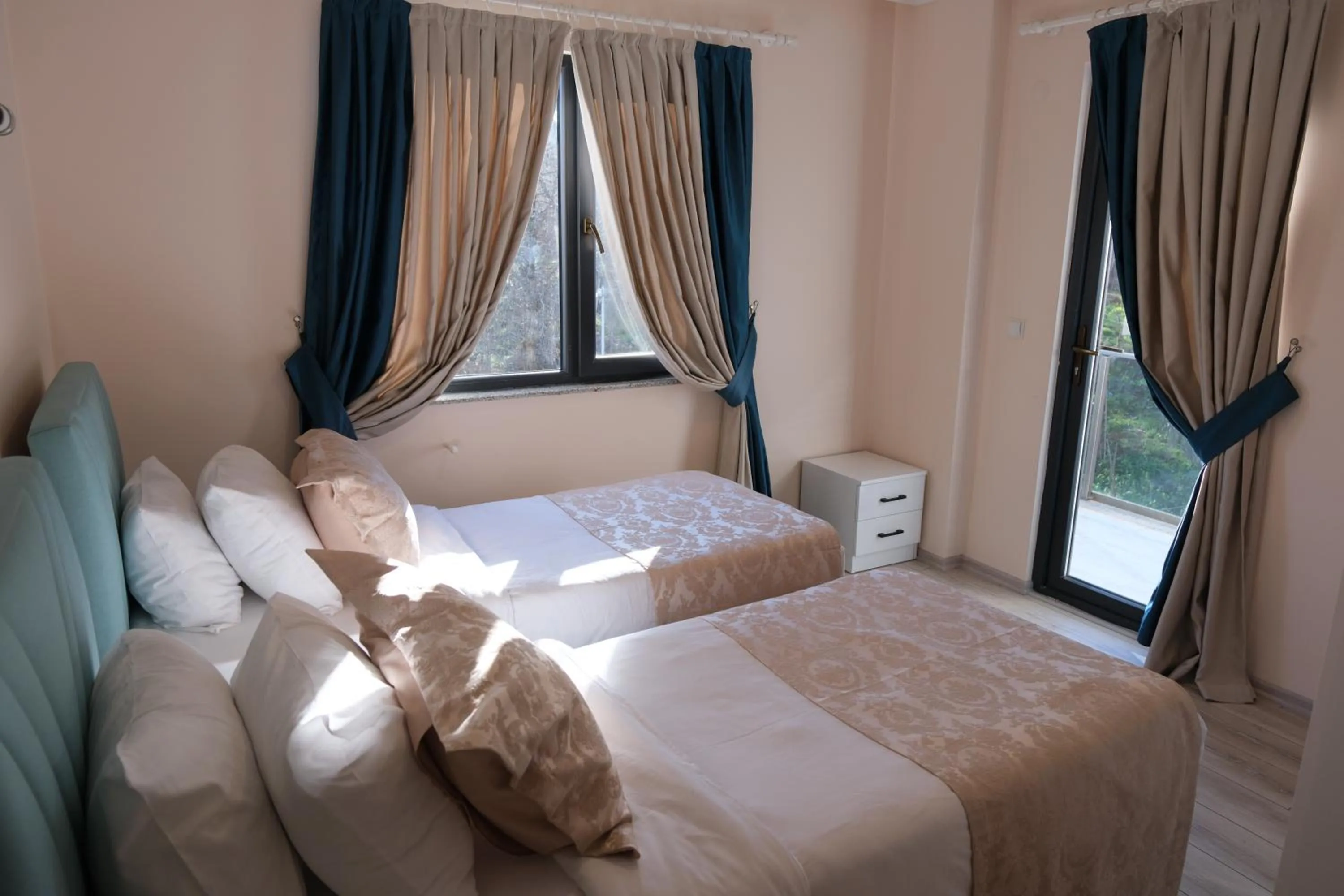 Bed in Şahin Tepesi Suite Otel