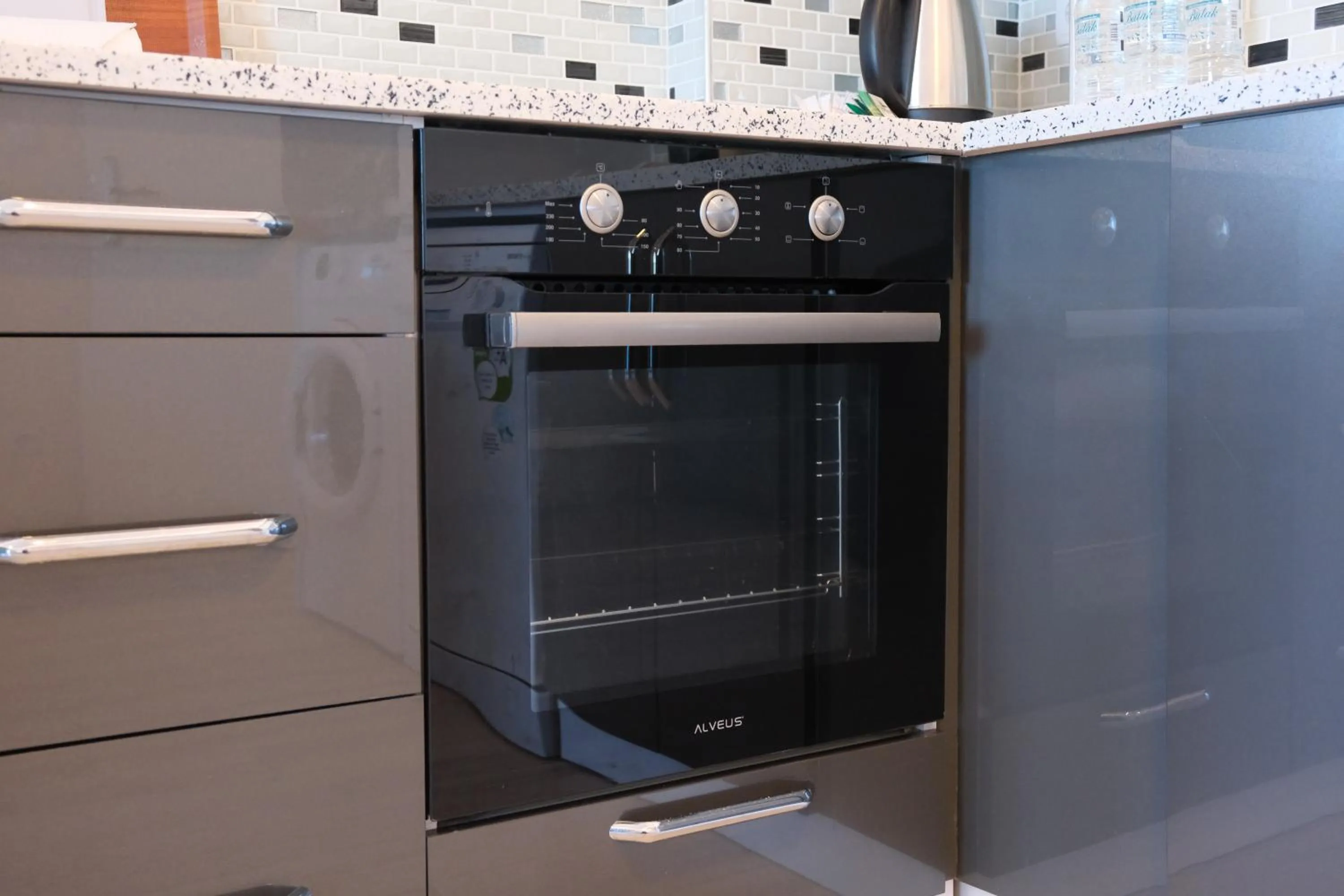 Kitchen or kitchenette in Şahin Tepesi Suite Otel