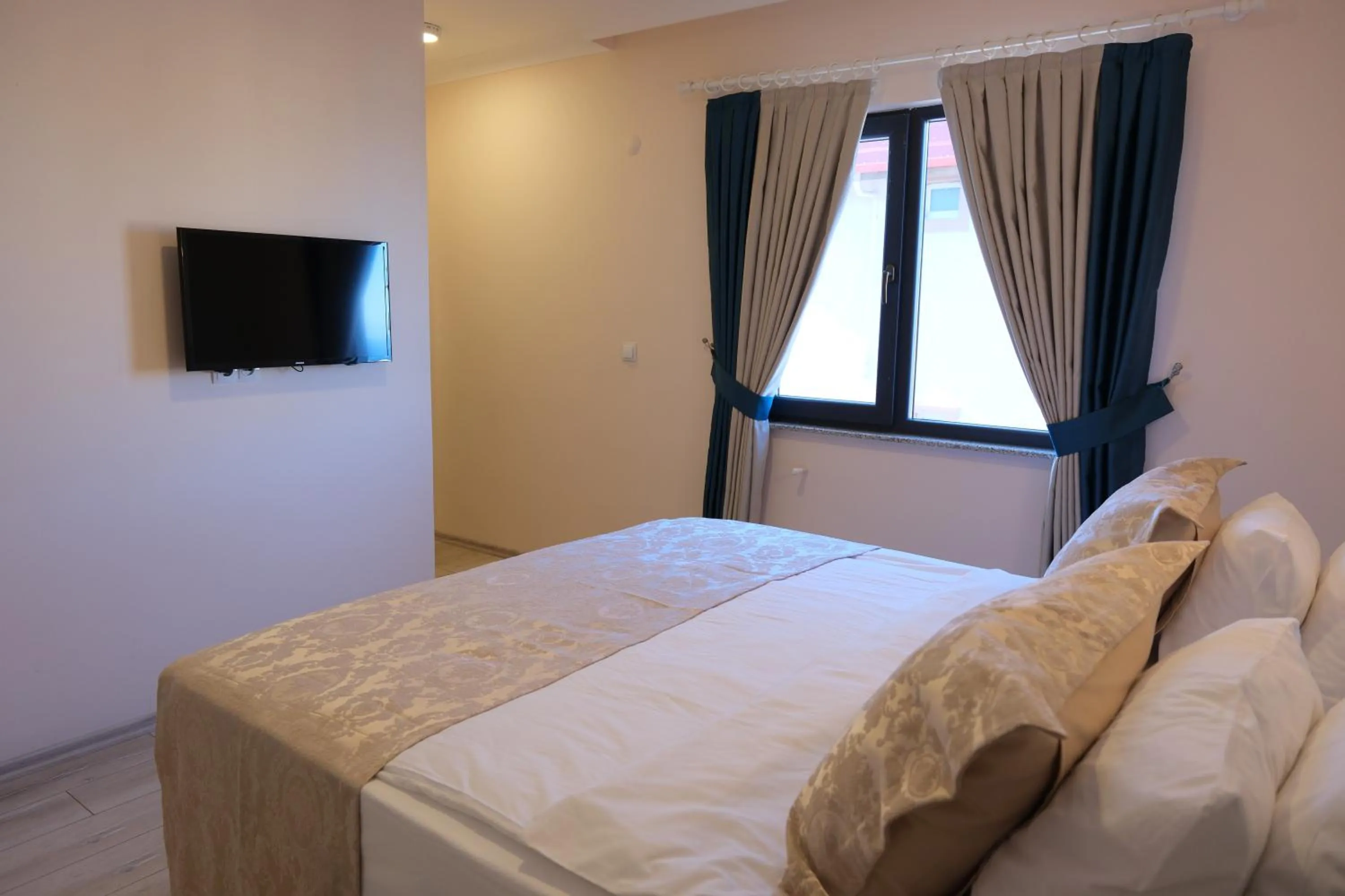 Bed in Şahin Tepesi Suite Otel