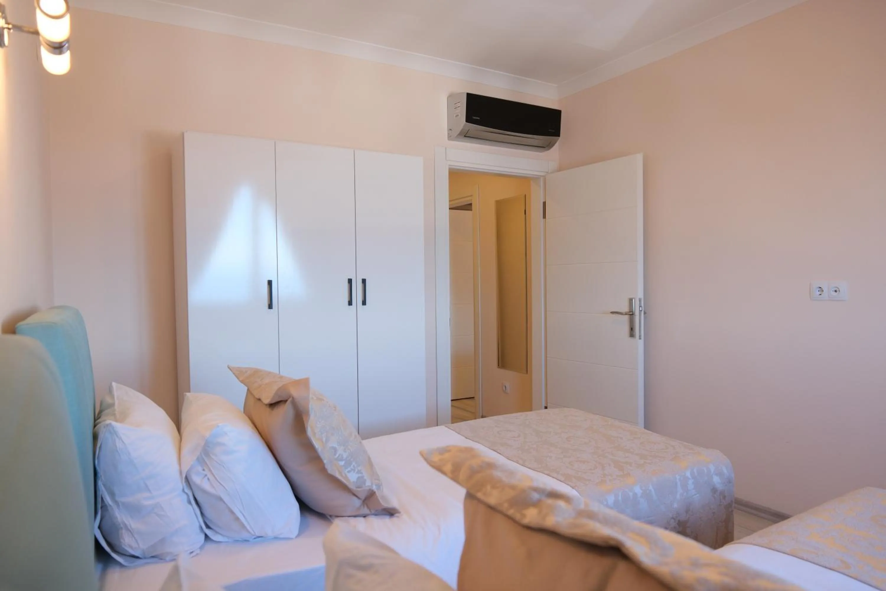 Bed in Şahin Tepesi Suite Otel