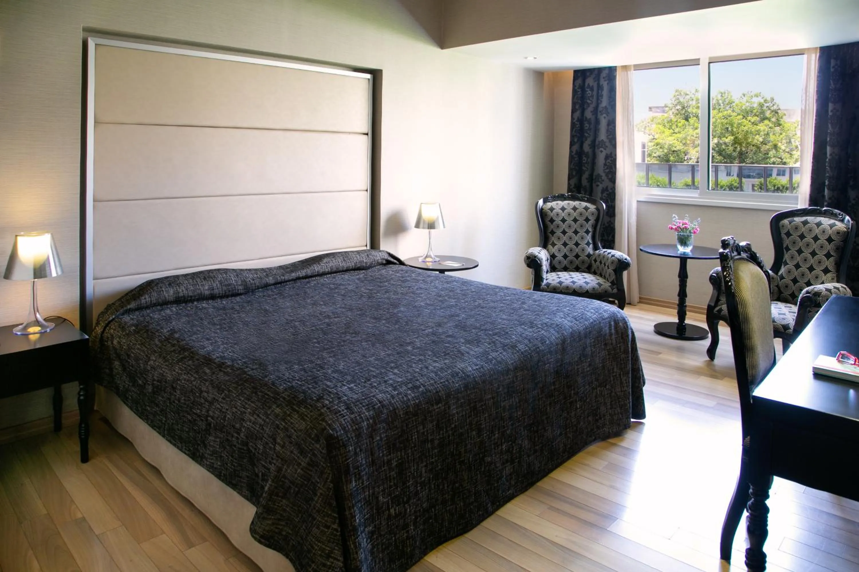 Bed in Cleopatra Hotel