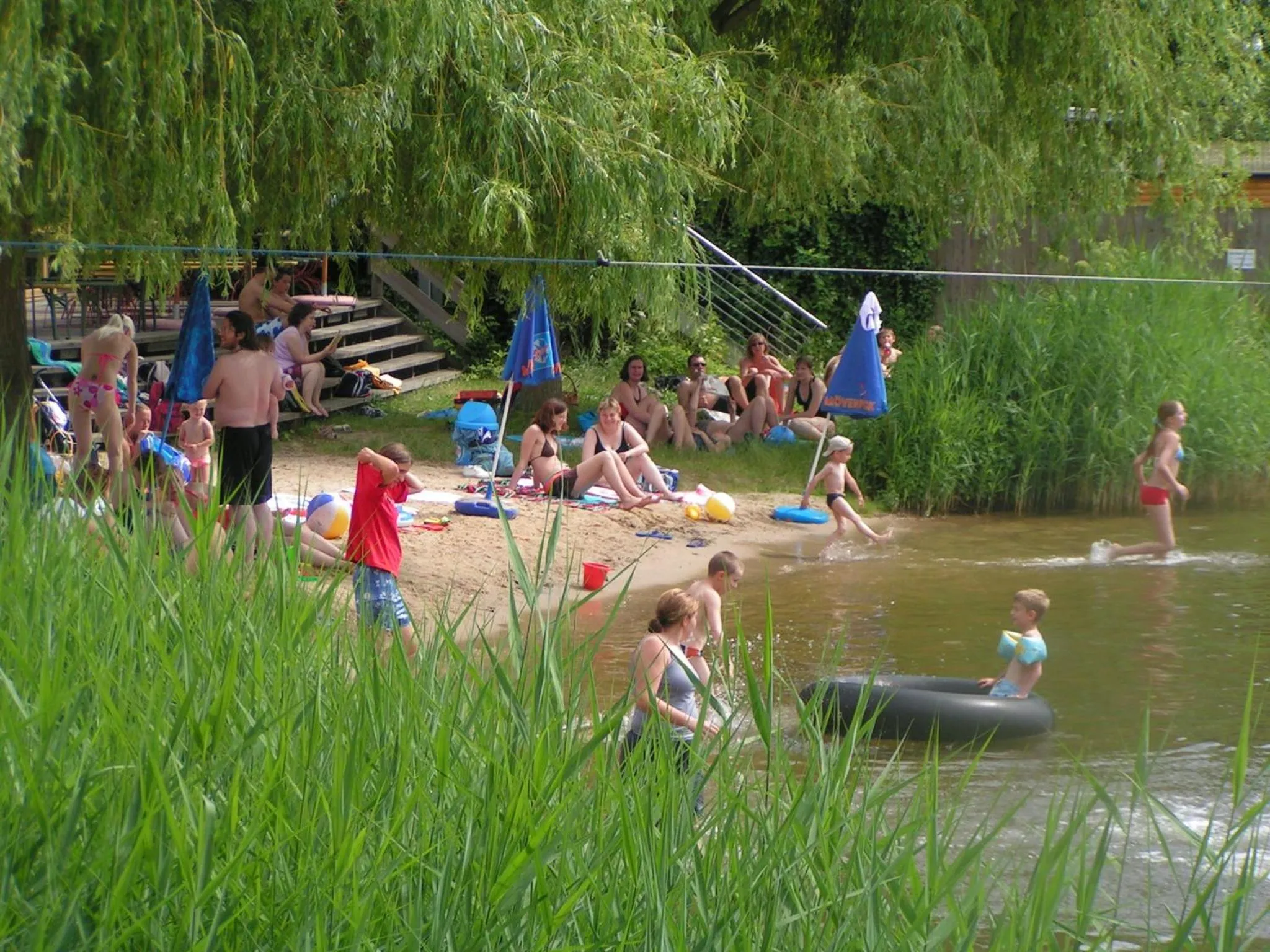 Natural landscape in Seminar- und Gästehaus Flussbad Gartenstrasse