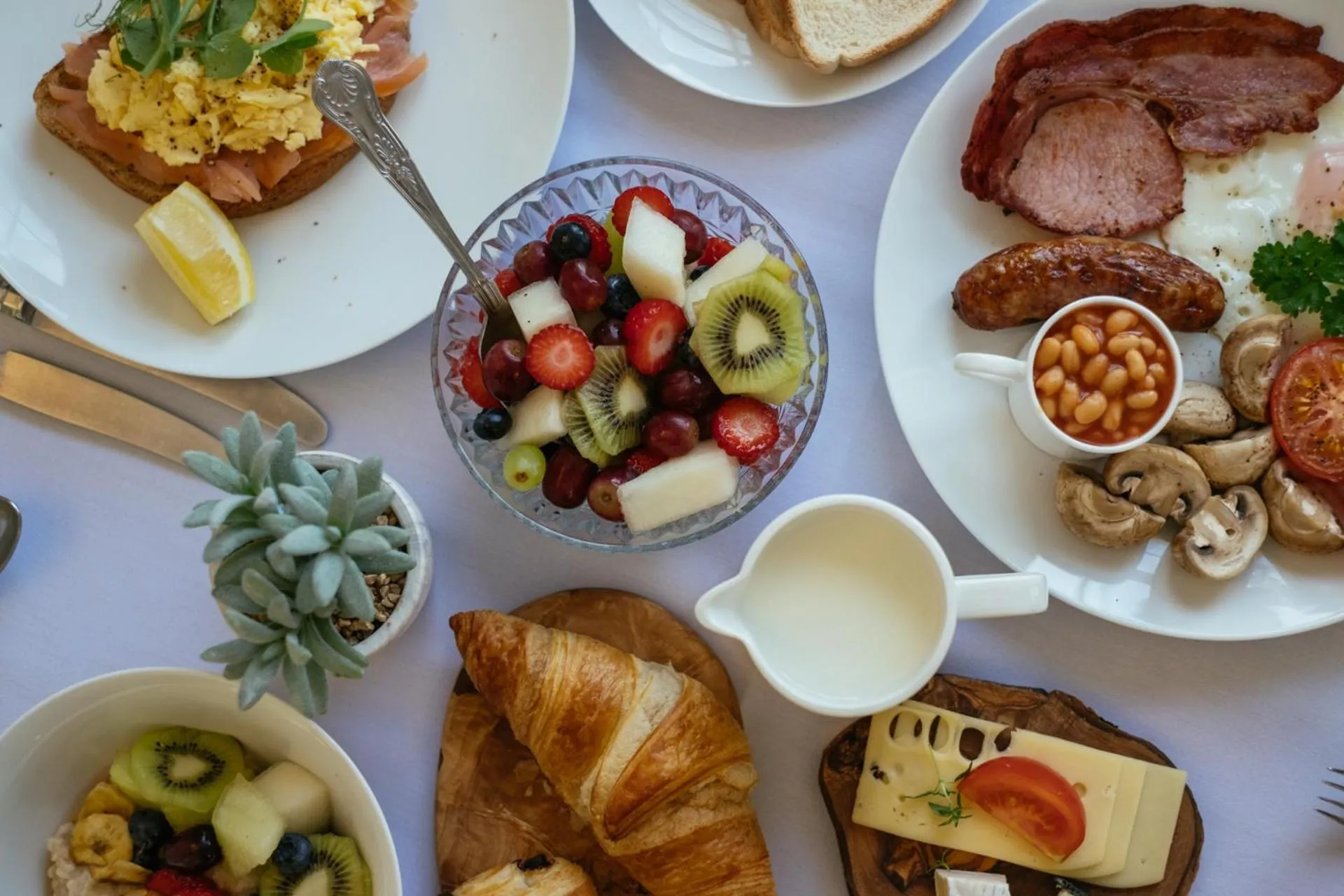 Food and drinks in Ty Afon - River House