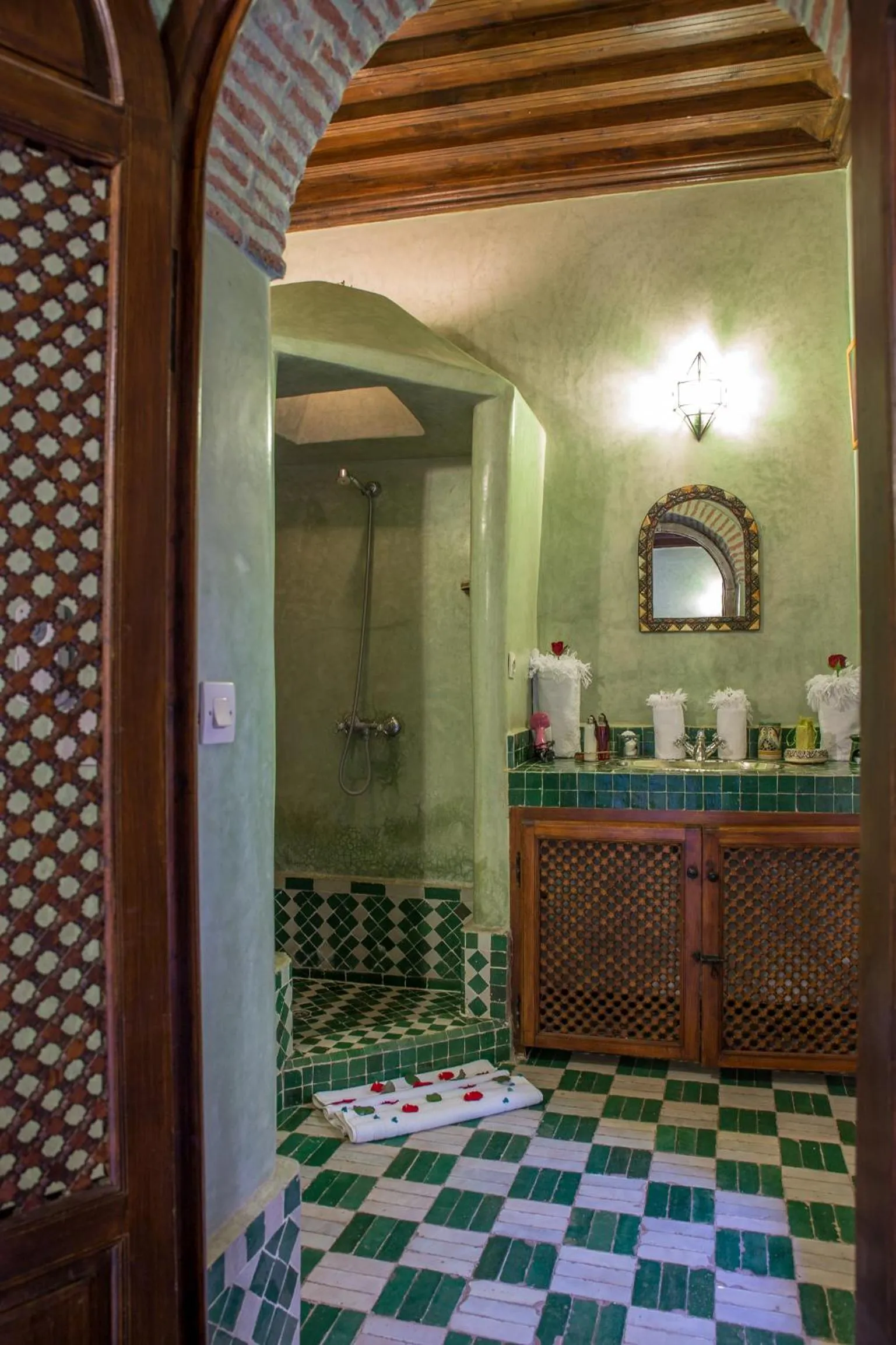 Bathroom in Riad Samsli