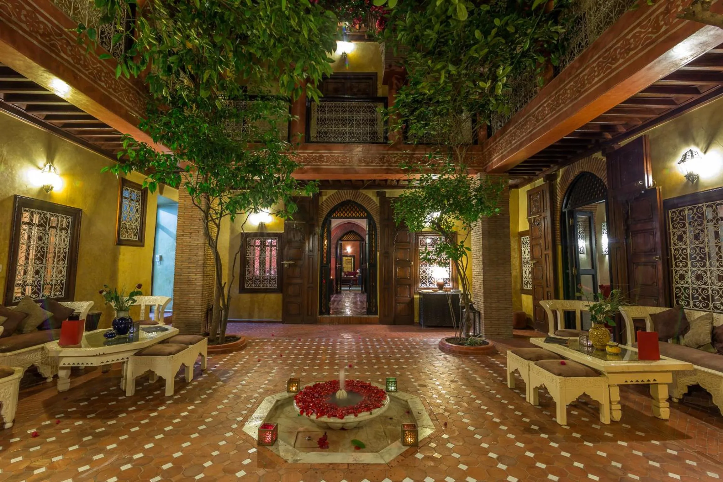 Patio in Riad Samsli