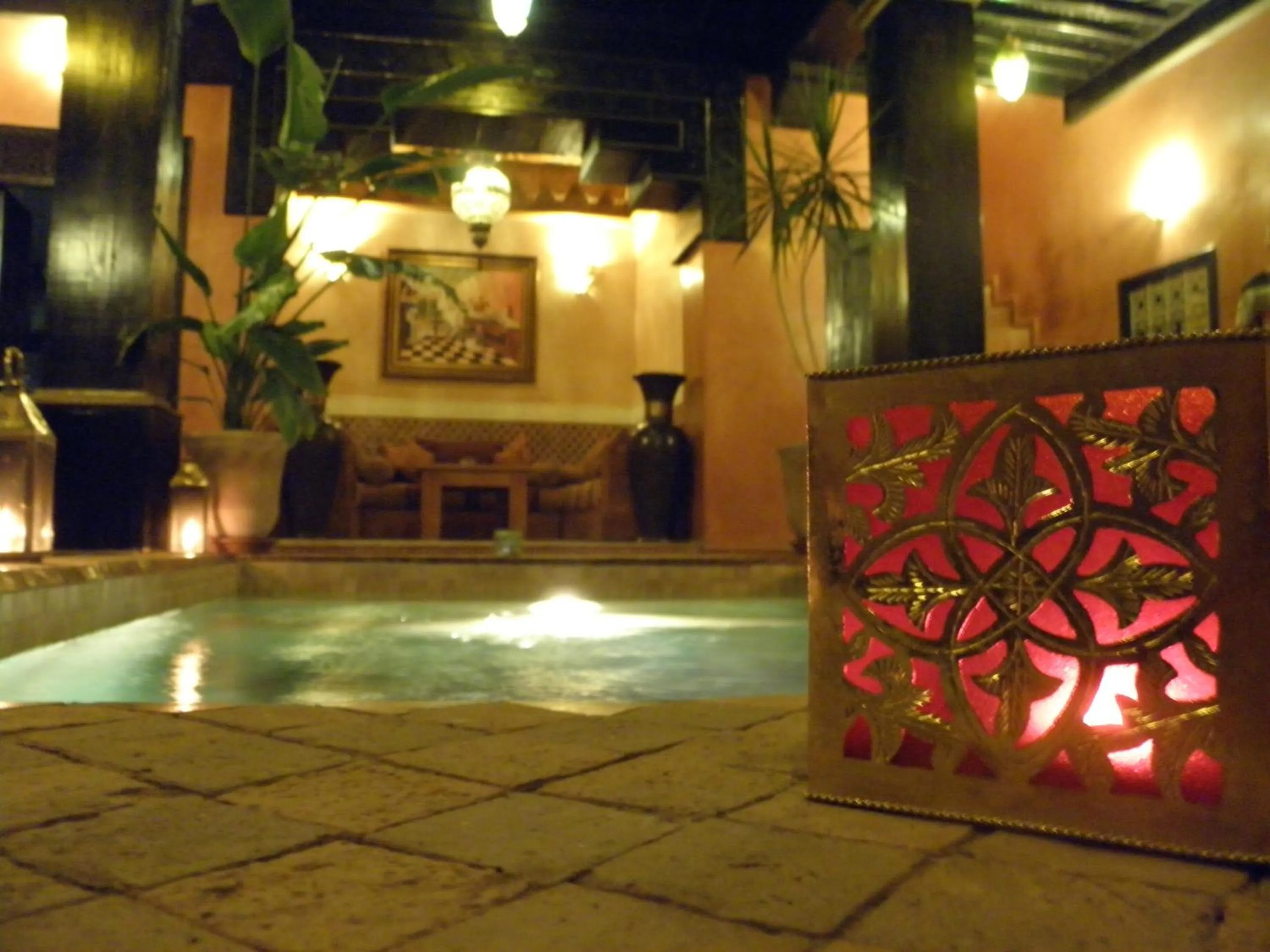 Swimming pool in Riad Samsli