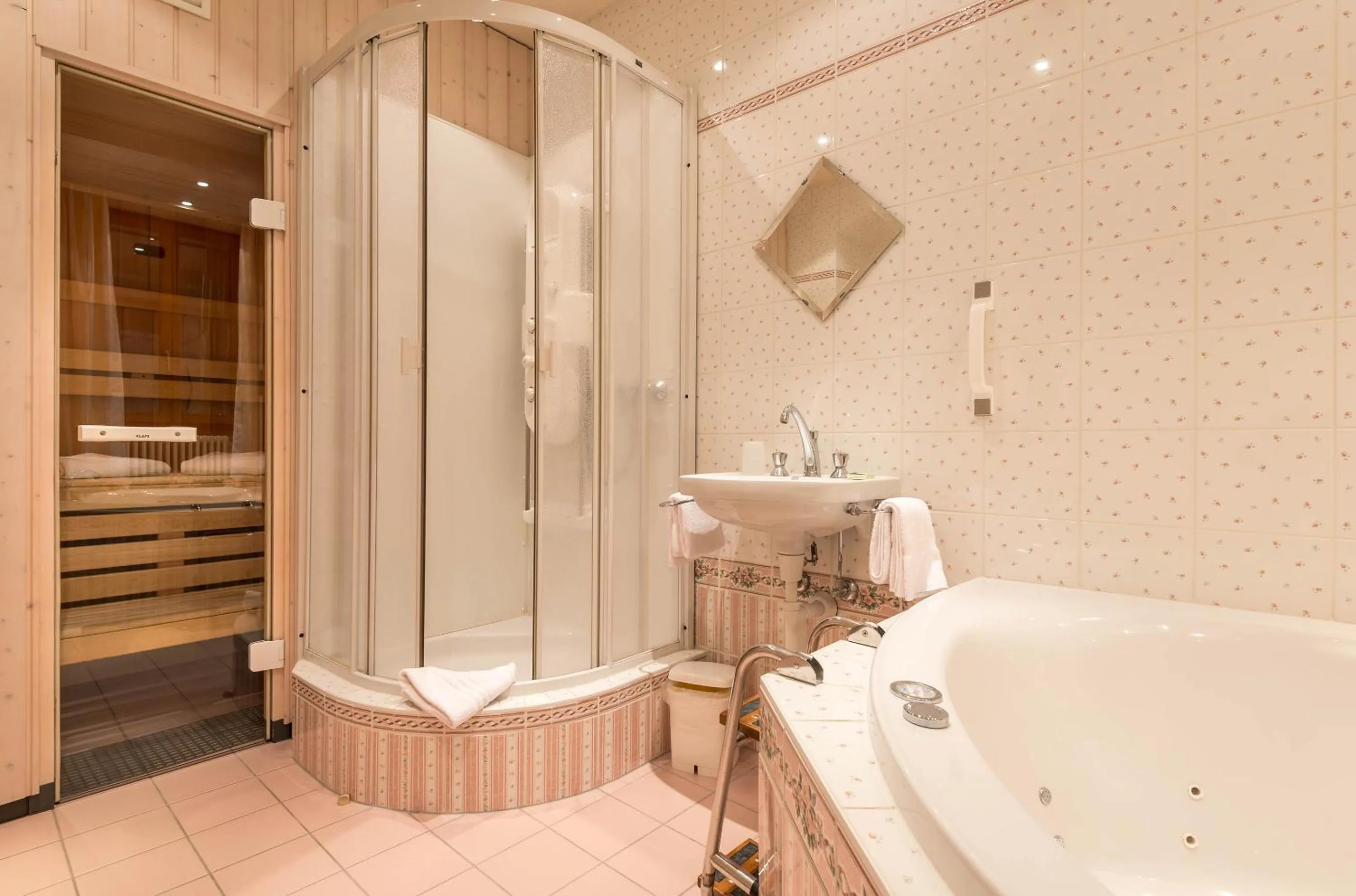 Hot Tub in Swiss Historic Hotel Masson