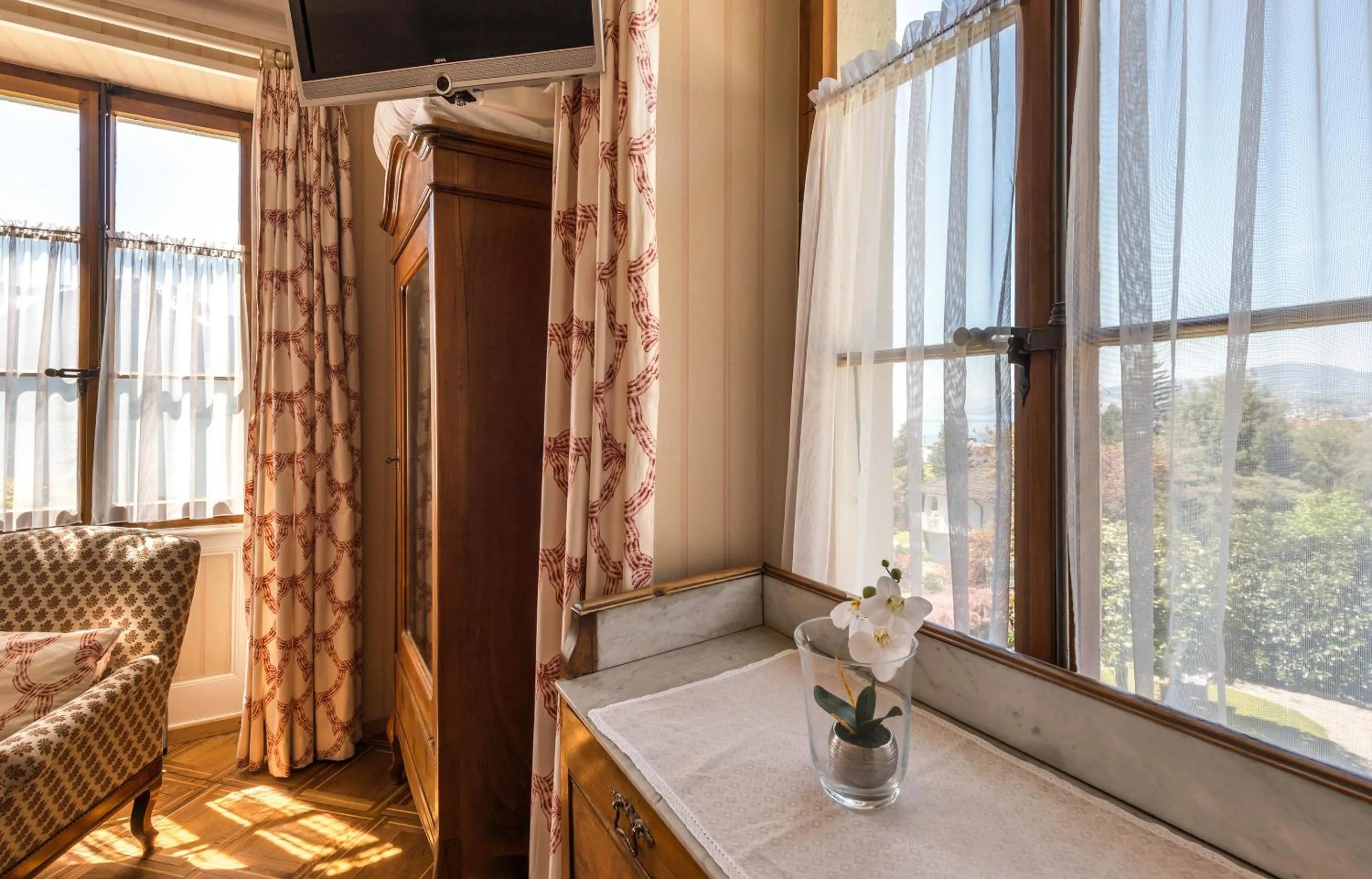 View (from property/room) in Swiss Historic Hotel Masson