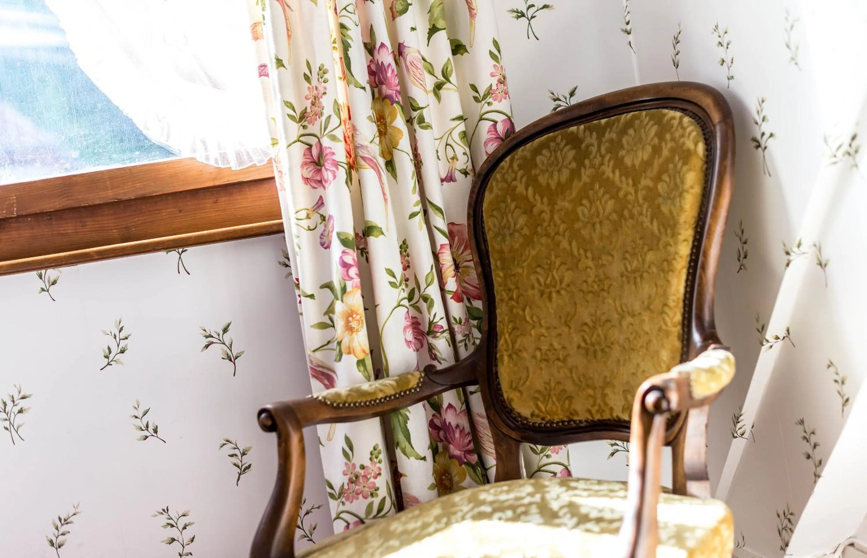 Decorative detail in Swiss Historic Hotel Masson