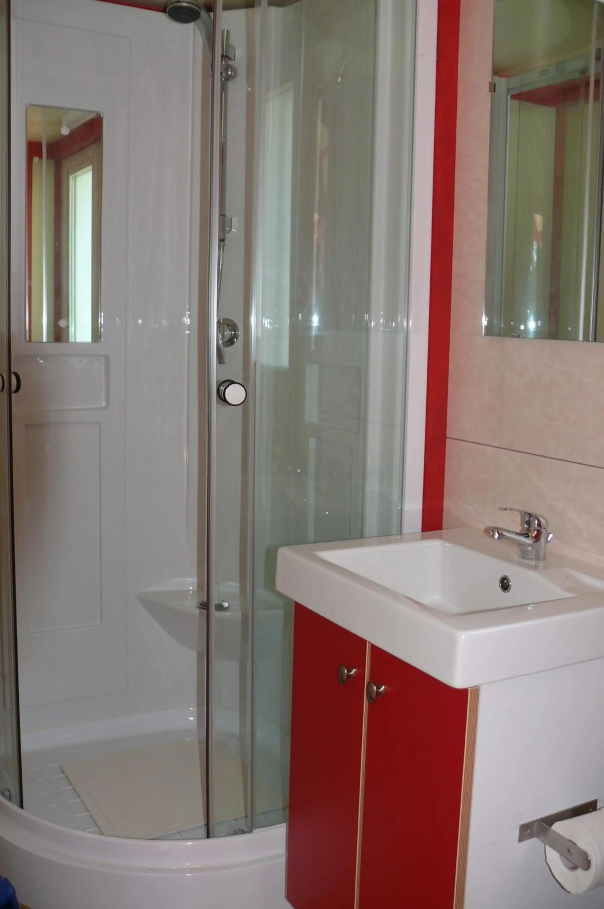 Bathroom in Parque de Campismo Orbitur Valverde