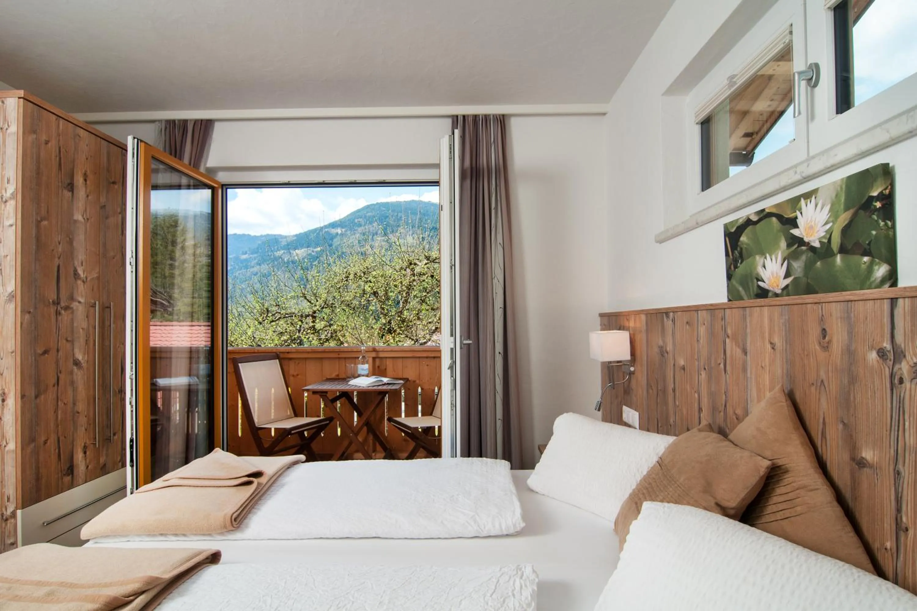 Bed in Wellness Landhaus Parth