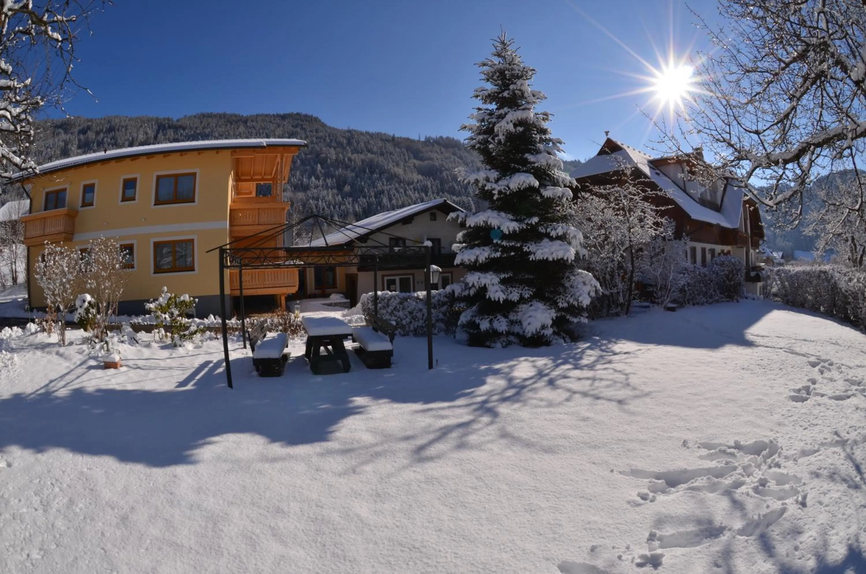 Facade/entrance in Wellness Landhaus Parth