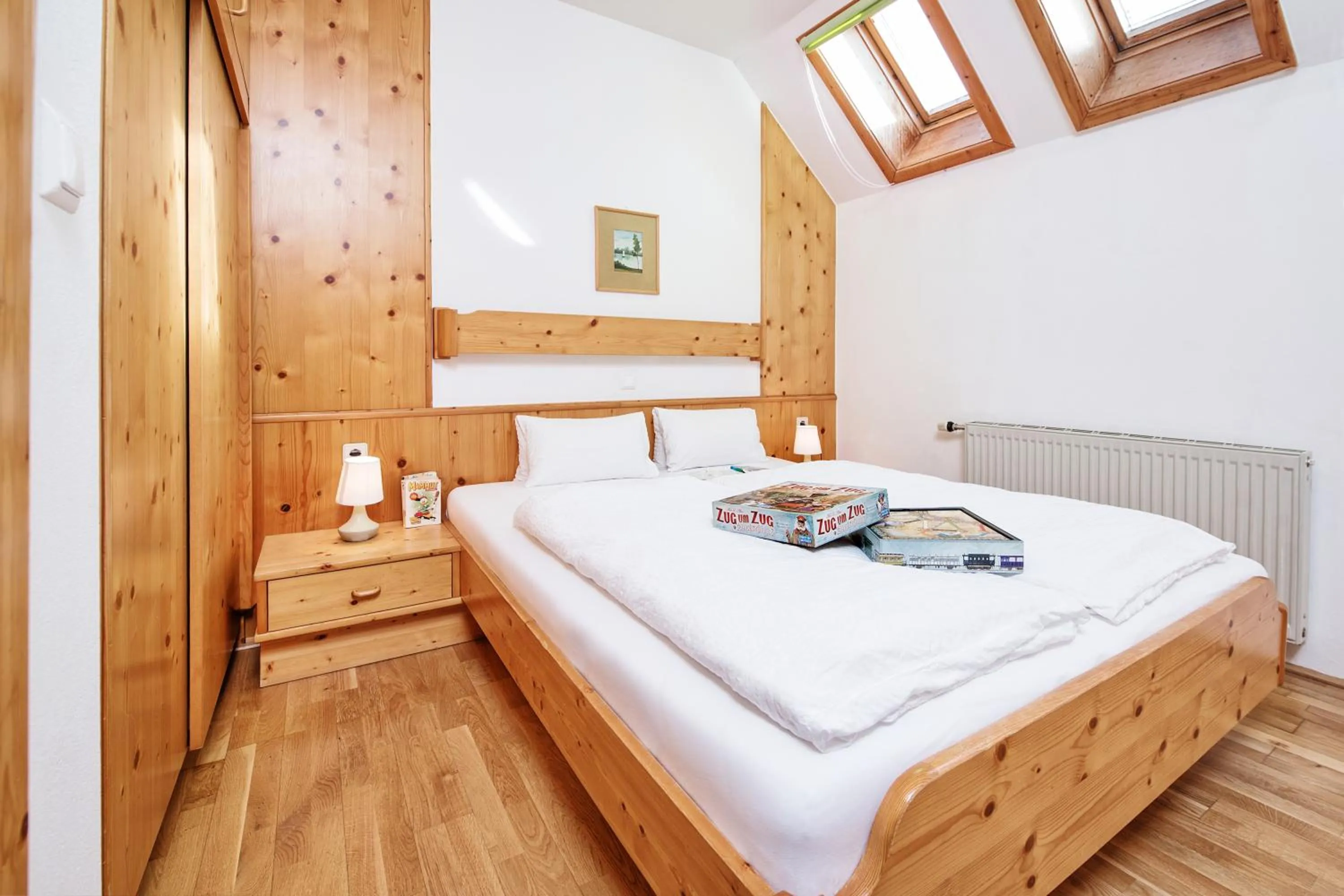 Bed in Wellness Landhaus Parth