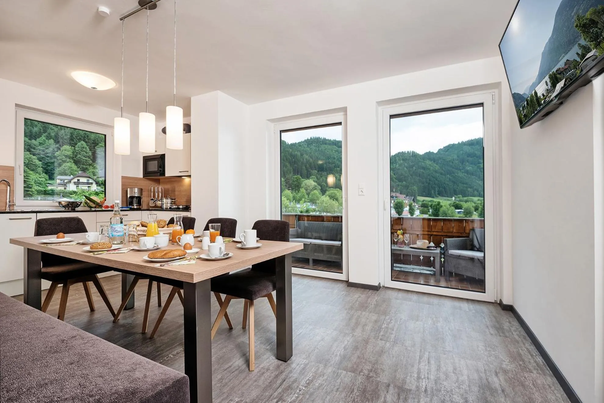 Dining area in Wellness Landhaus Parth