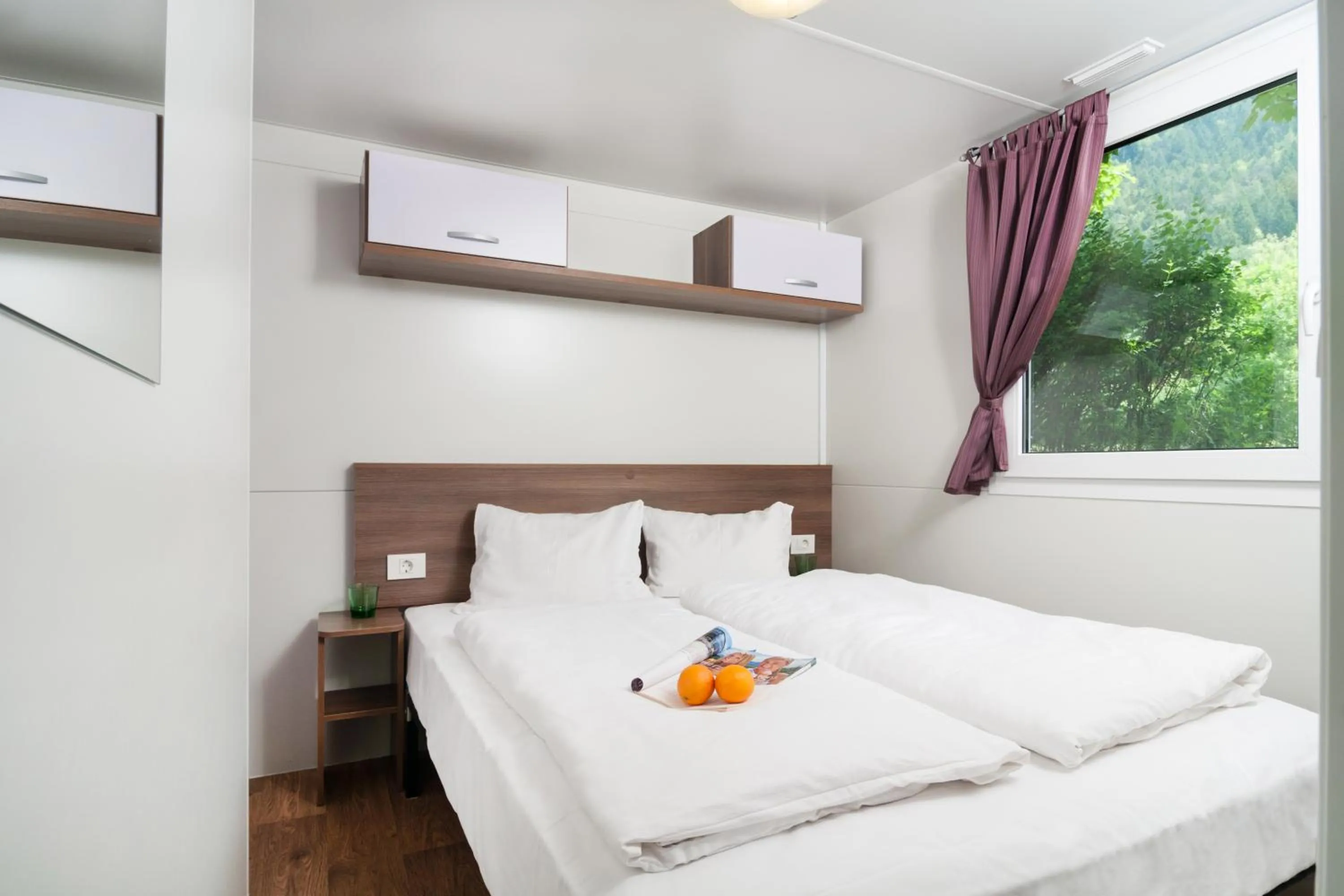 Decorative detail, Bed in Wellness Landhaus Parth