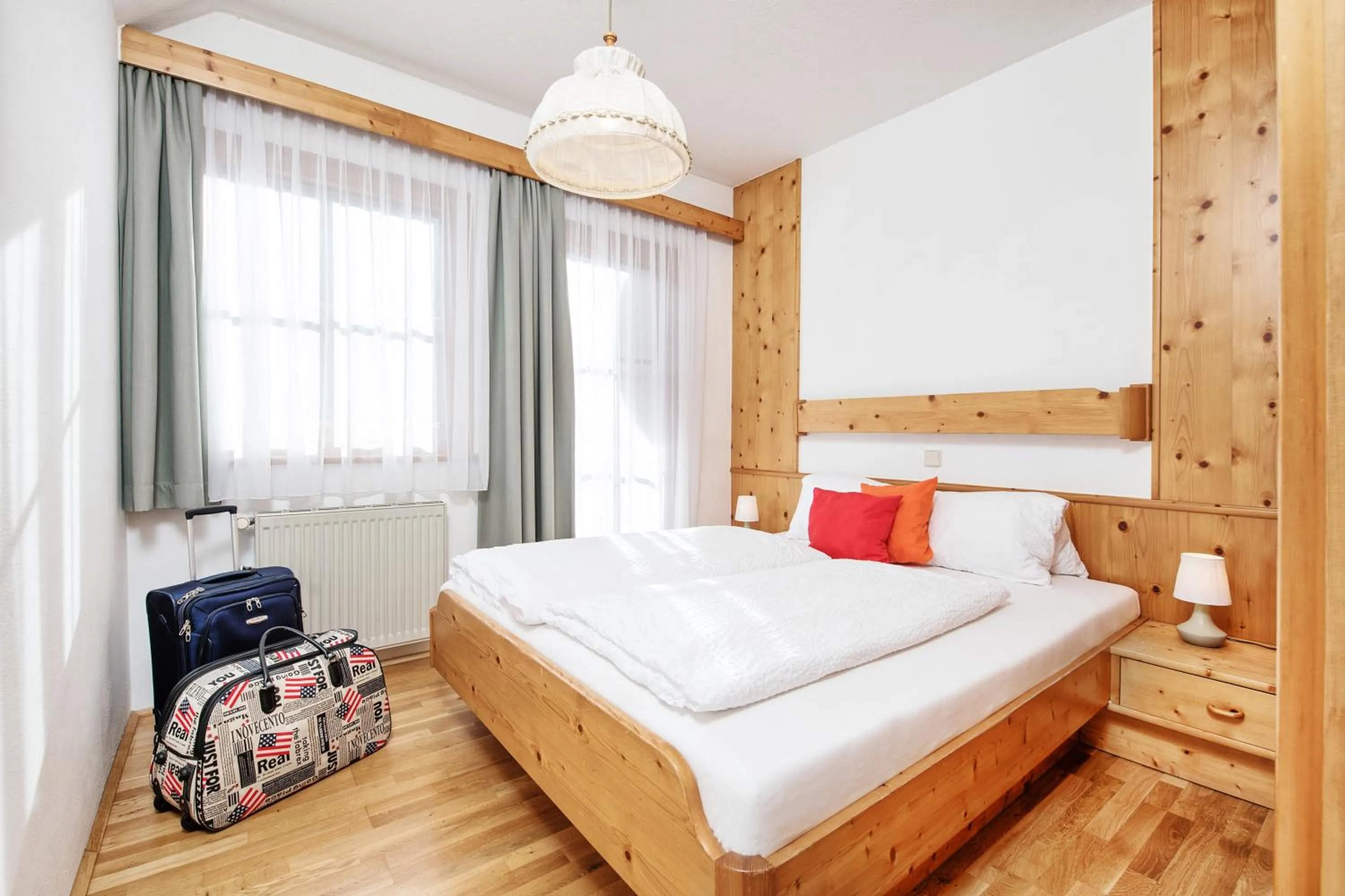 Bed in Wellness Landhaus Parth