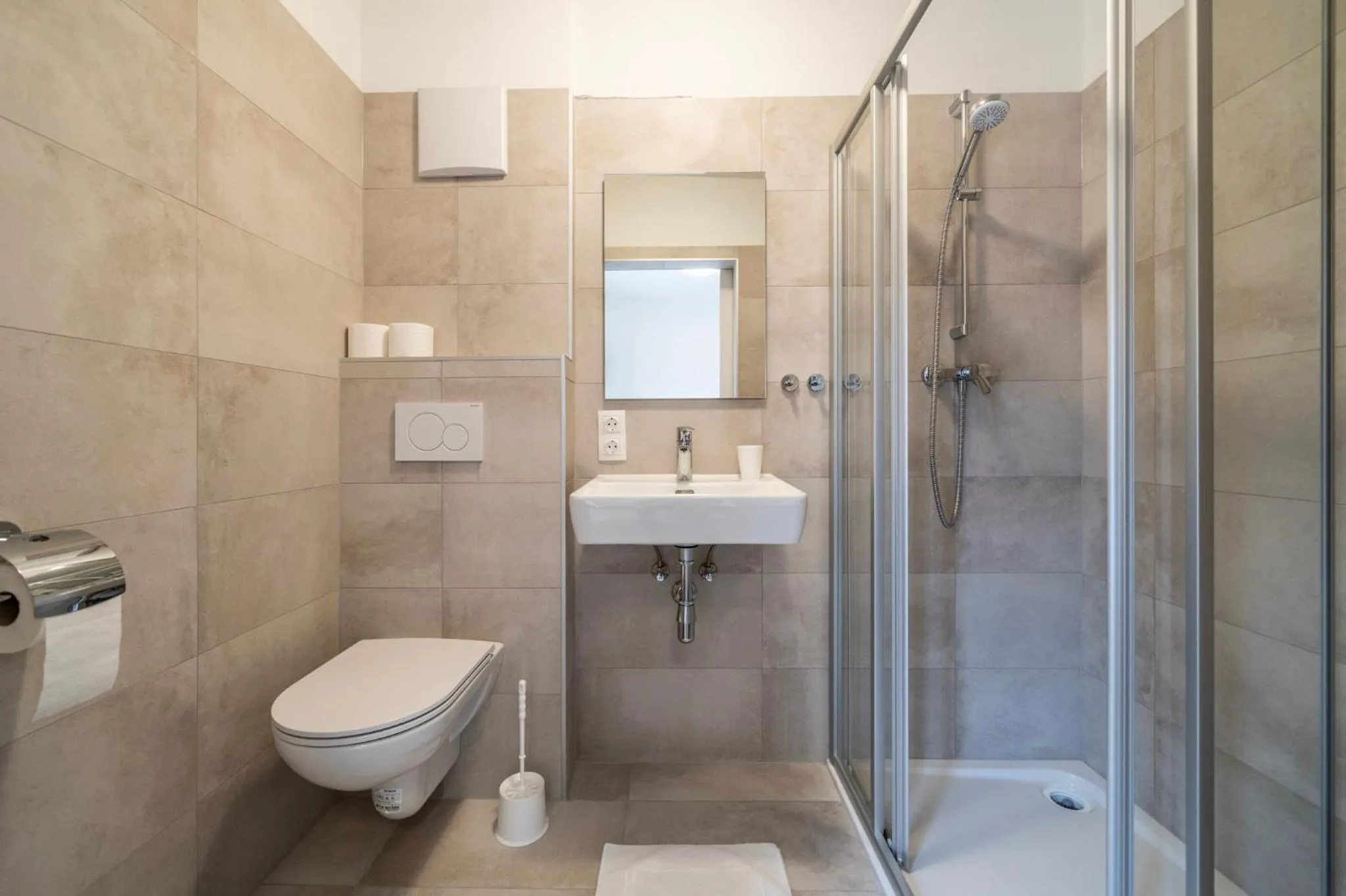 Shower in Wellness Landhaus Parth