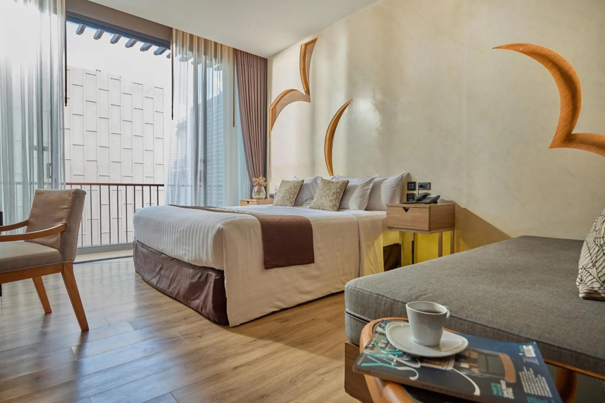 Bed in The Yana Villas Hua Hin