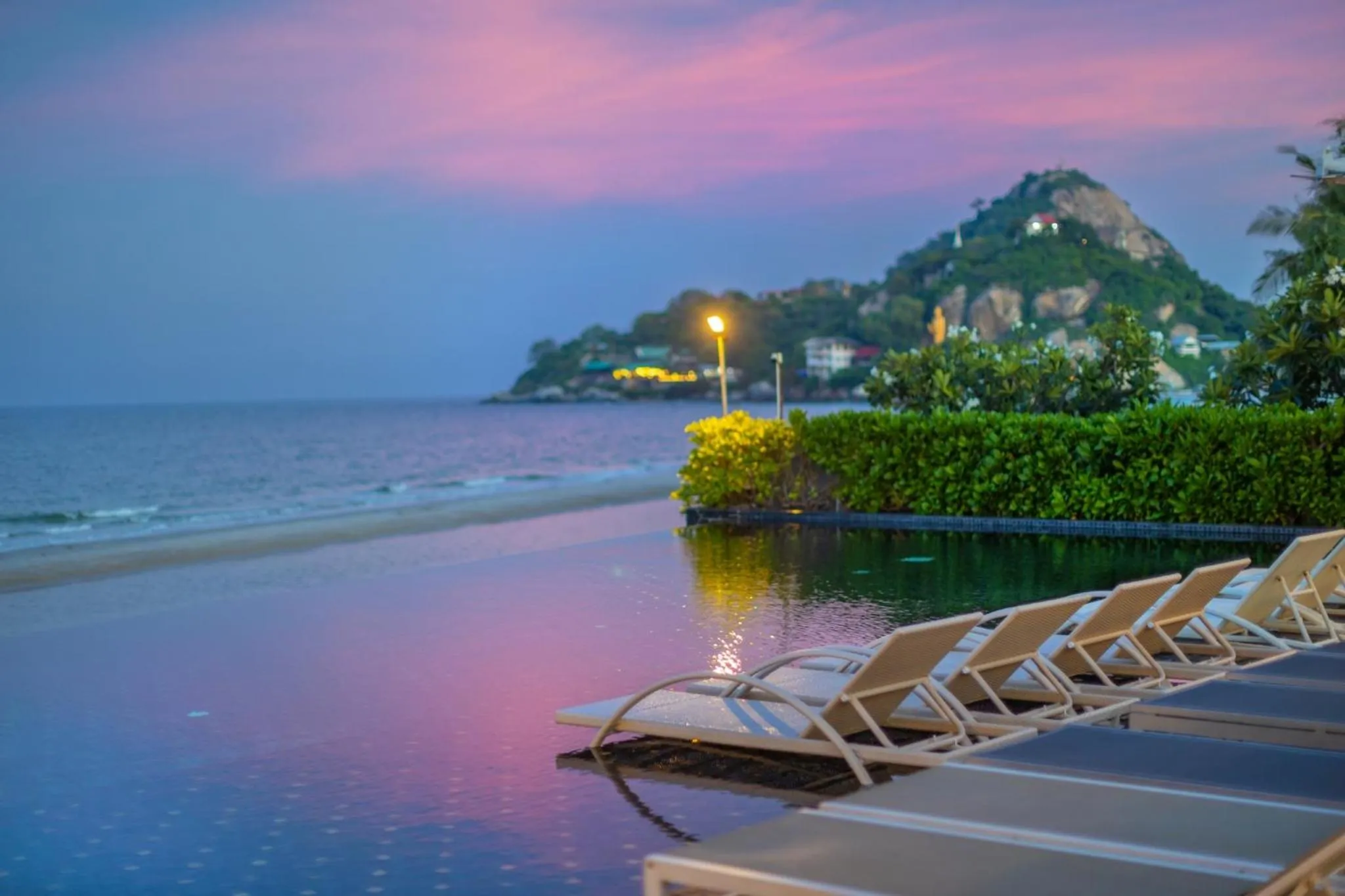 Pool view in The Yana Villas Hua Hin