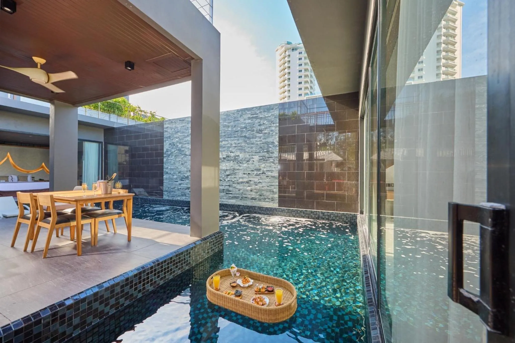 Seating area in The Yana Villas Hua Hin