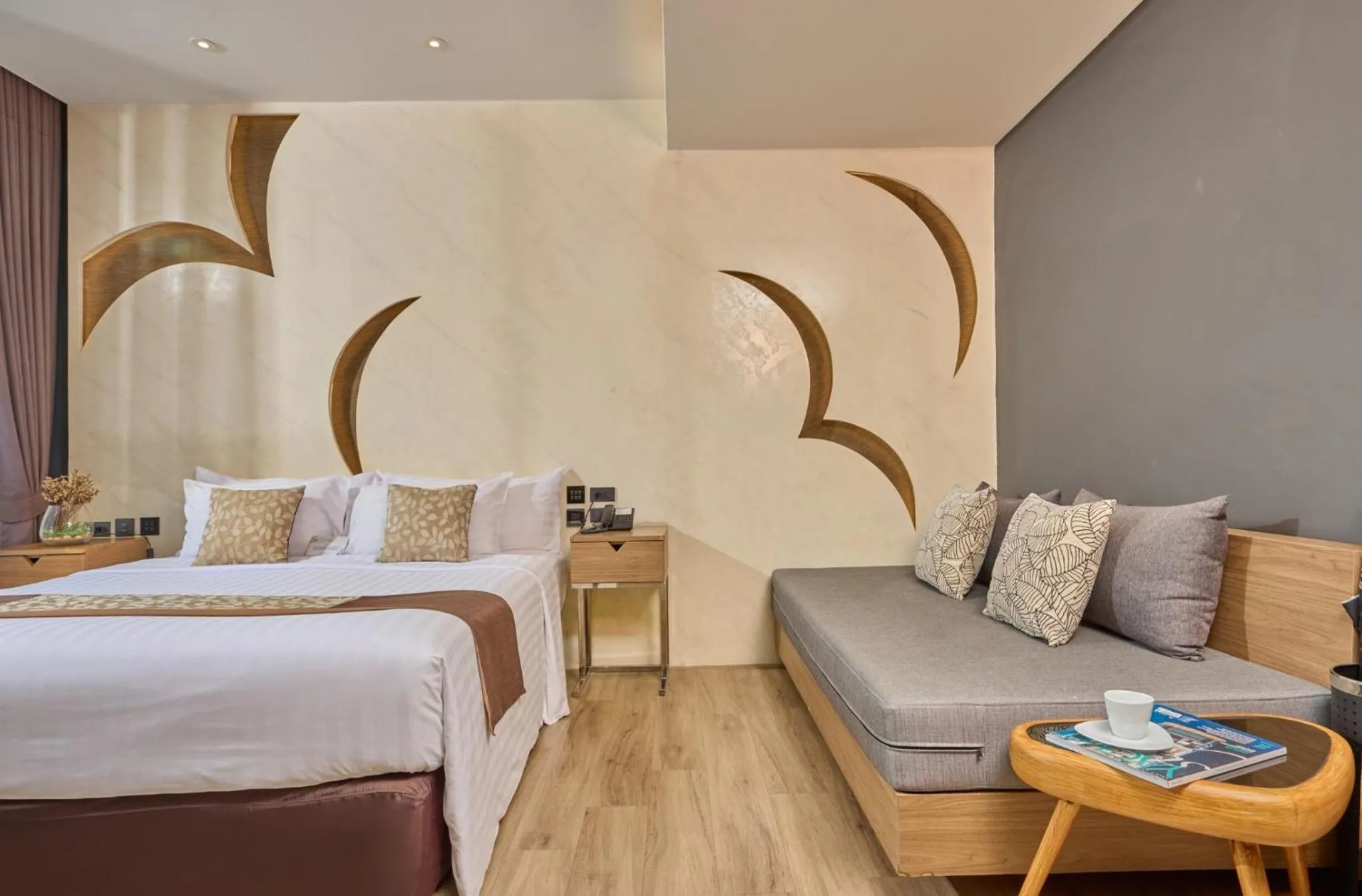 Bed in The Yana Villas Hua Hin