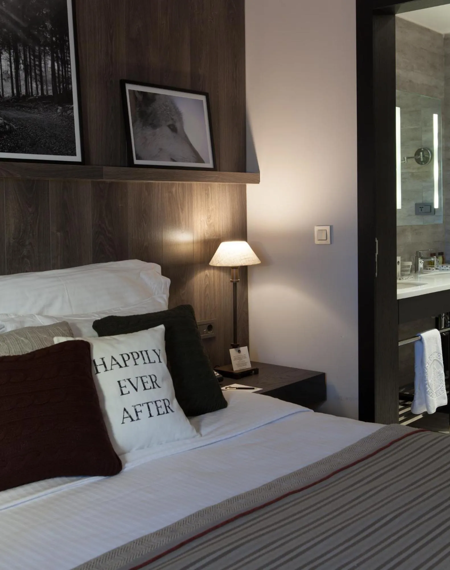 Bed in Ilgaz Mountain Resort Hotel