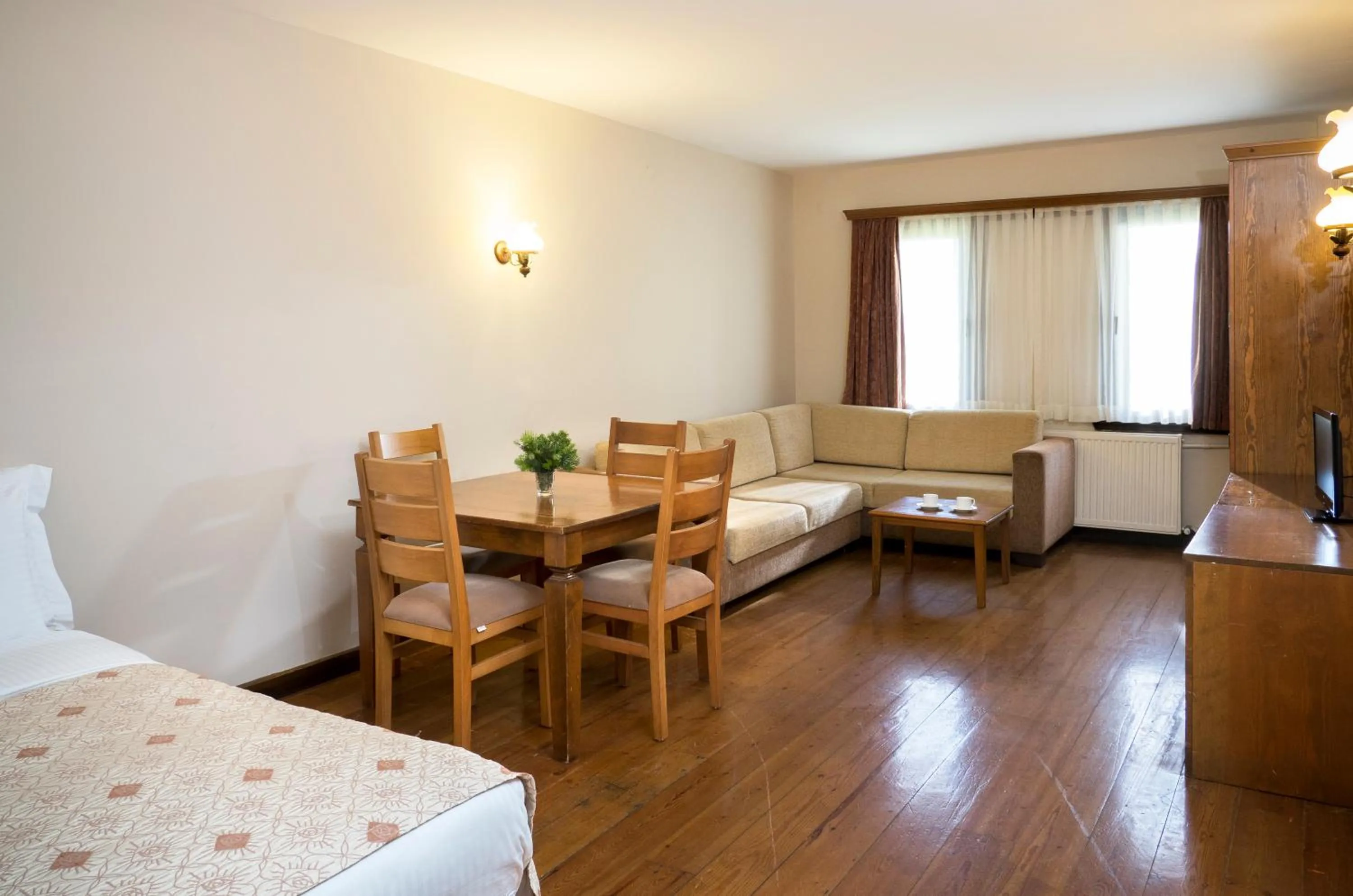 Bed in Ilgaz Mountain Resort Hotel