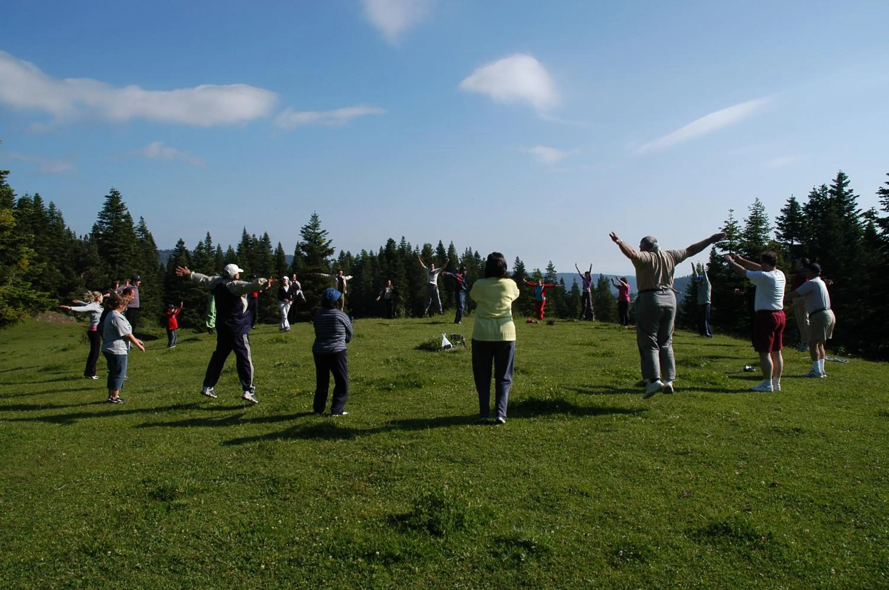 group of guests in Ilgaz Mountain Resort Hotel