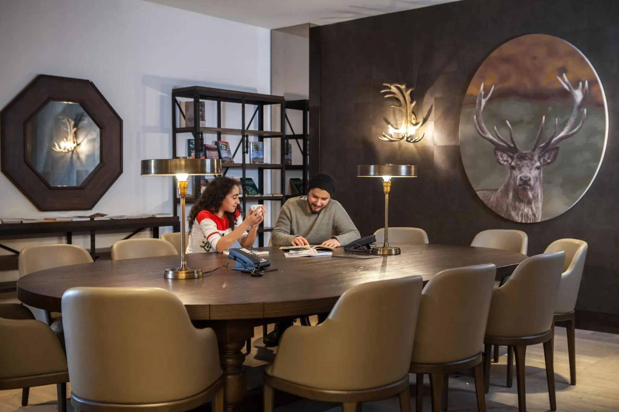 Seating area in Ilgaz Mountain Resort Hotel