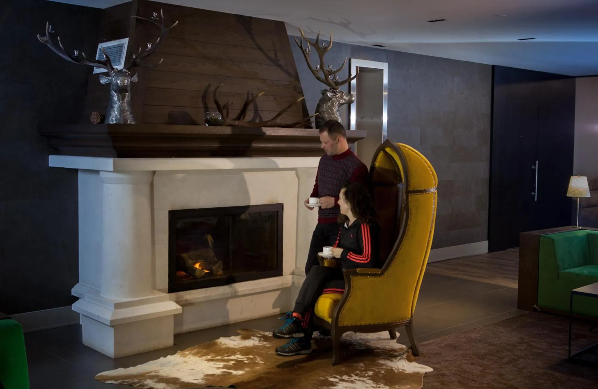 Lobby or reception in Ilgaz Mountain Resort Hotel